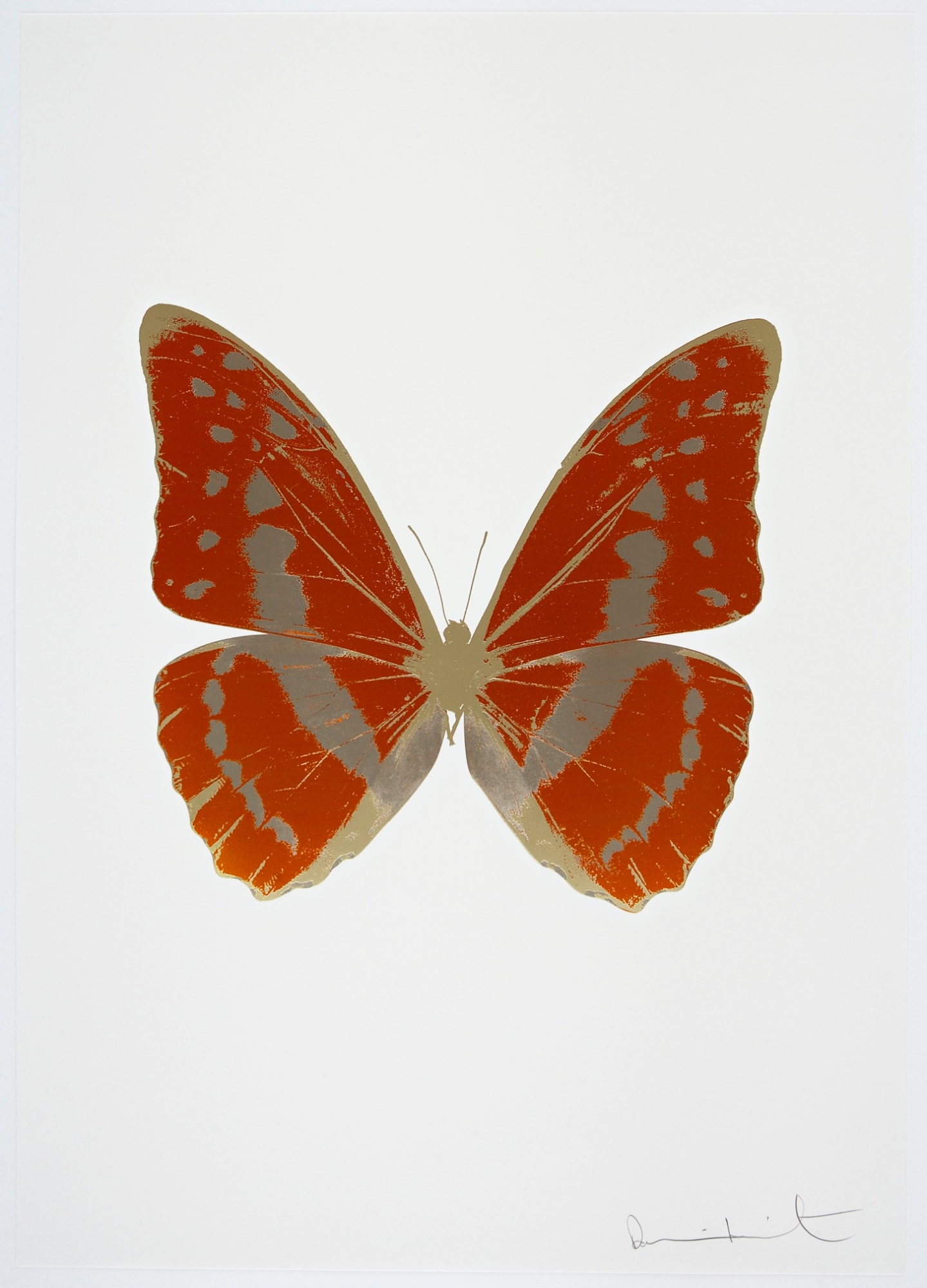 Damien Hirst, The Souls III - Prairie Copper/Smoke/Cool Gold, 2010