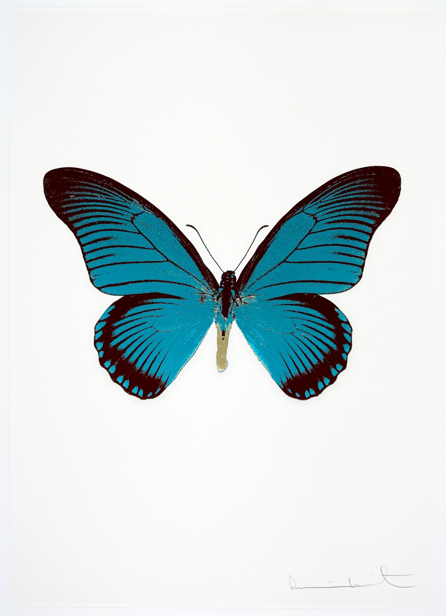 Damien Hirst, The Souls IV -Topaz/Burgundy/Cool Gold, 2010