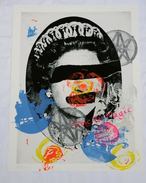 Jamie Reid, Liberty (Black), 2011