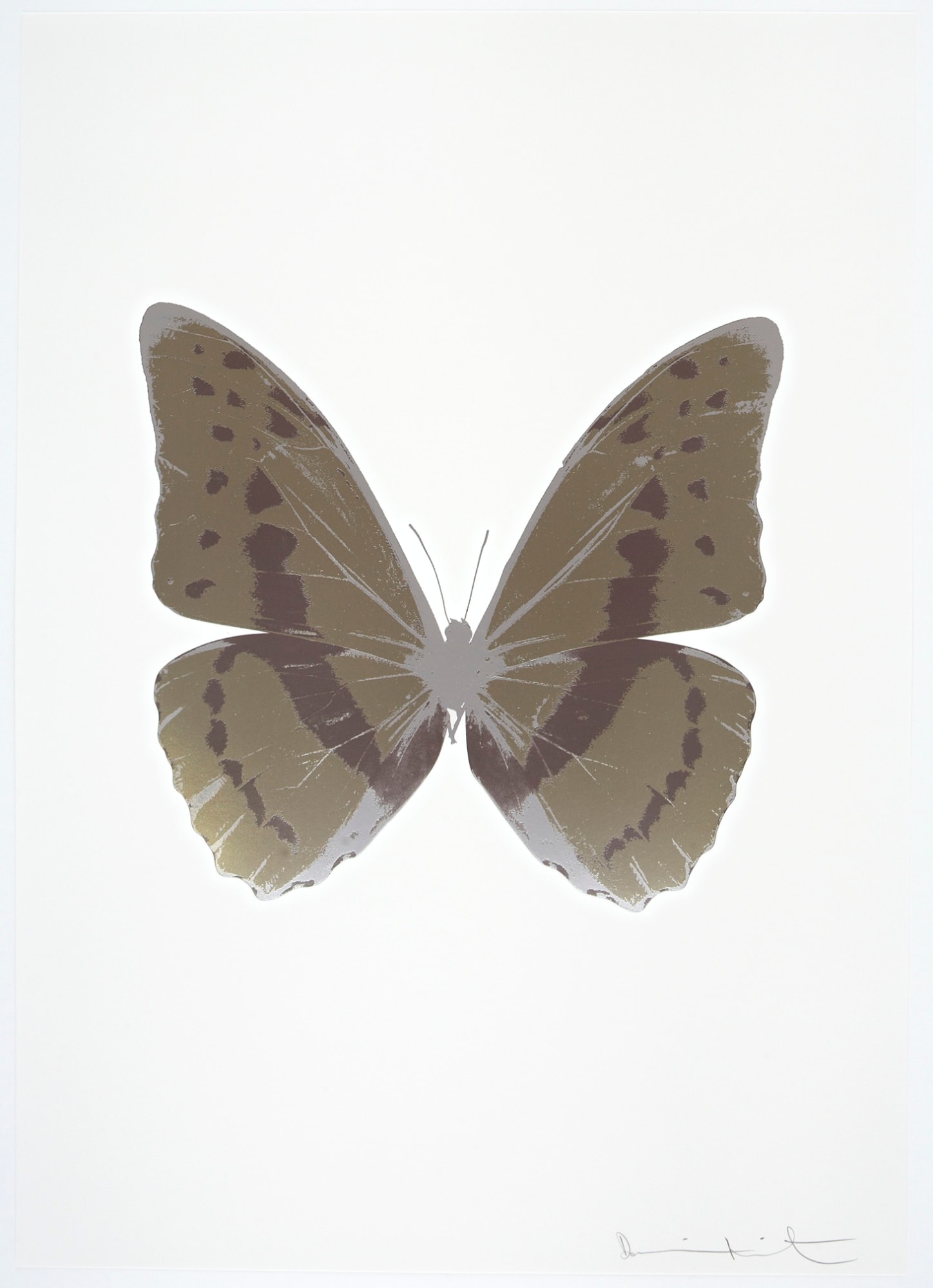 Damien Hirst, The Souls III - Smoke/Gunmetal/Silver Gloss, 2010