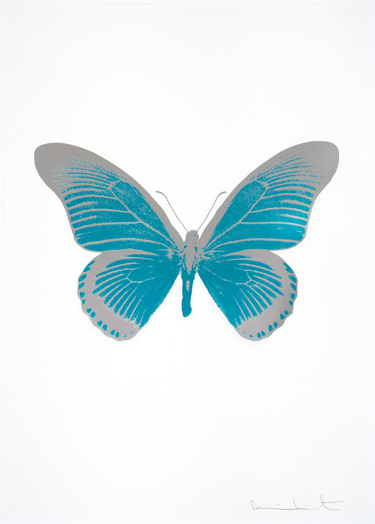 Damien Hirst, The Souls IV - Topaz/Silver Gloss, 2010