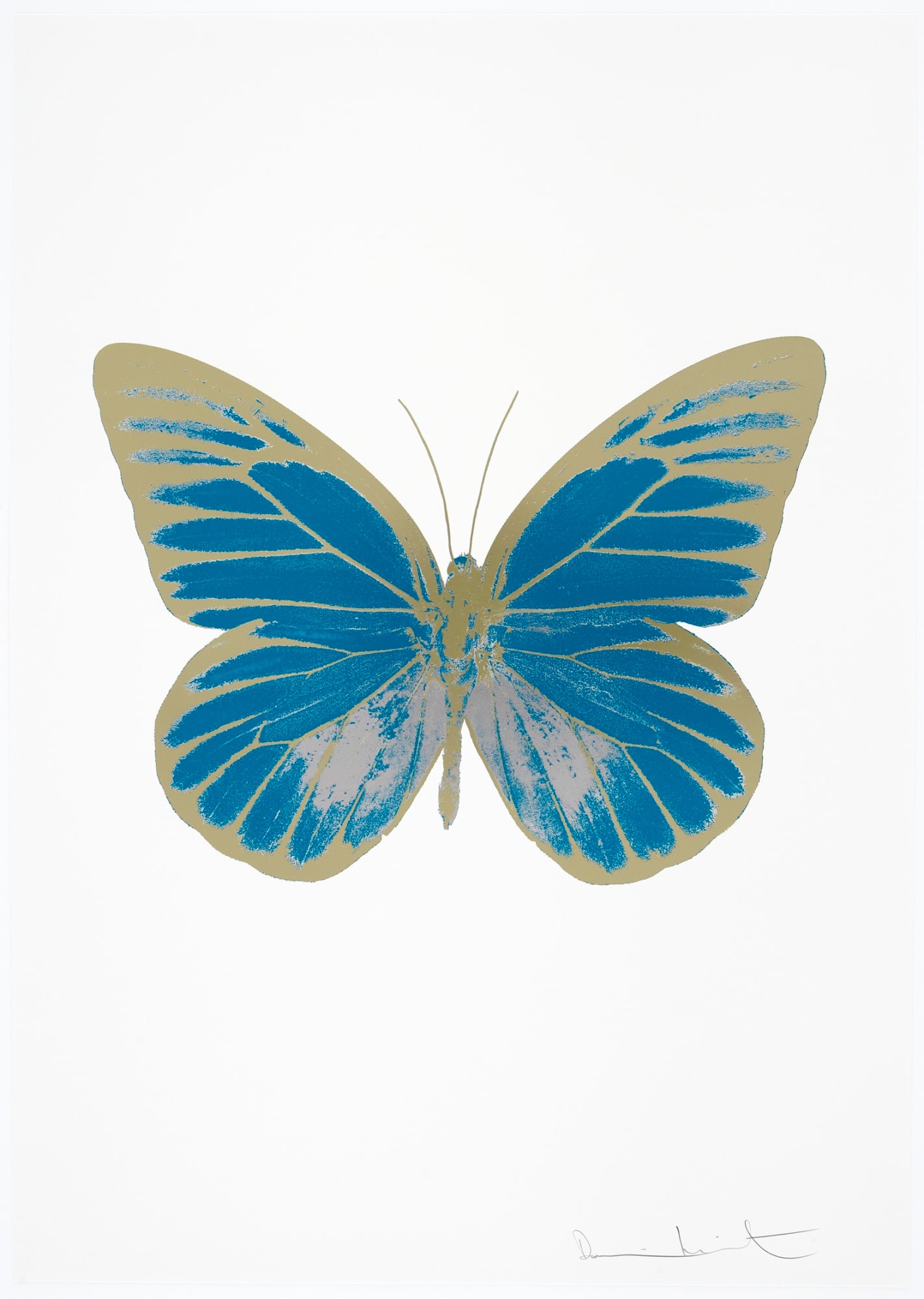 Damien Hirst, The Souls I - Topaz/Silver Gloss/Cool Gold, 2010