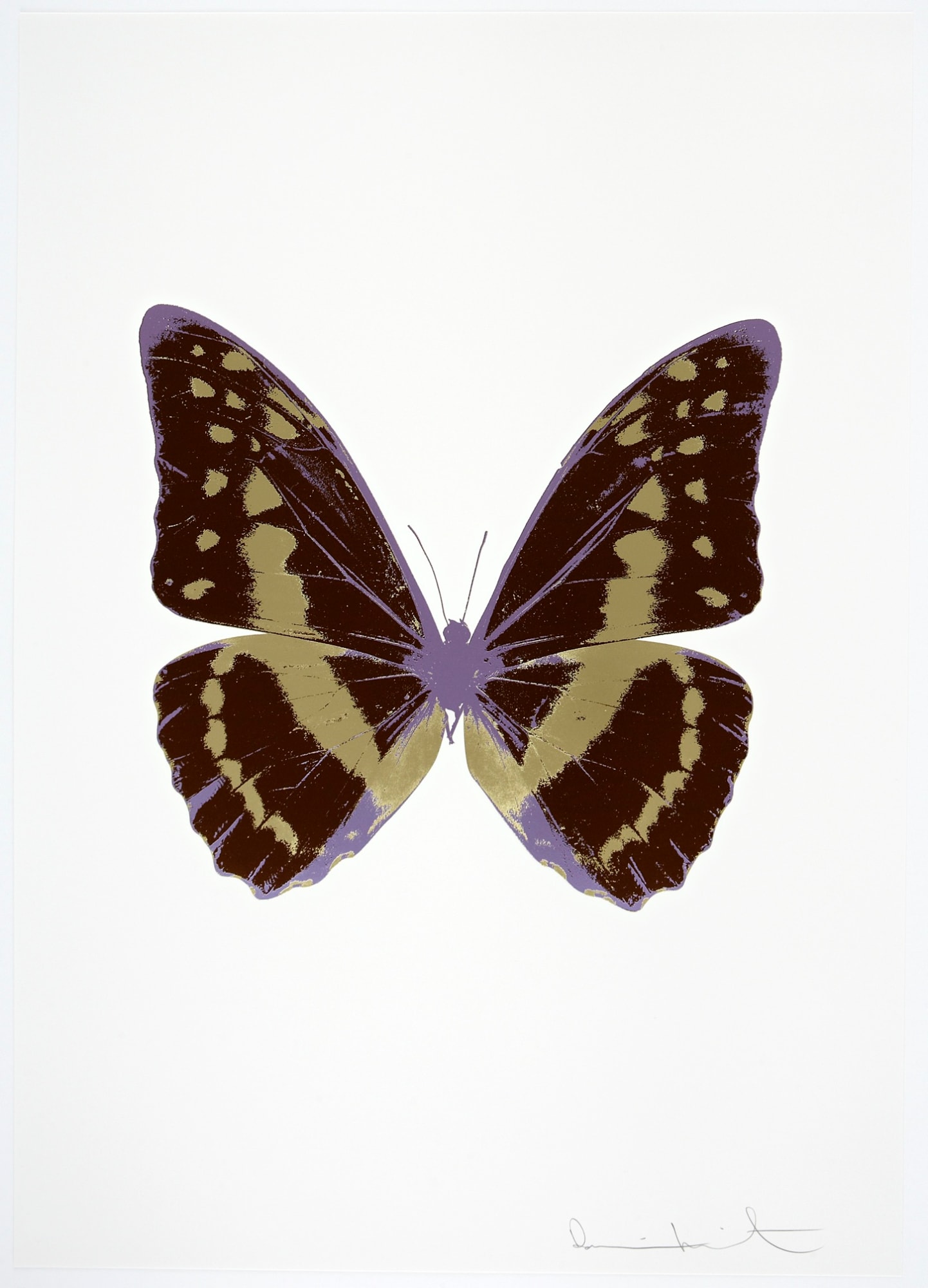 Damien Hirst, The Souls III - Chocolate/Cool Gold/Aquarius, 2010