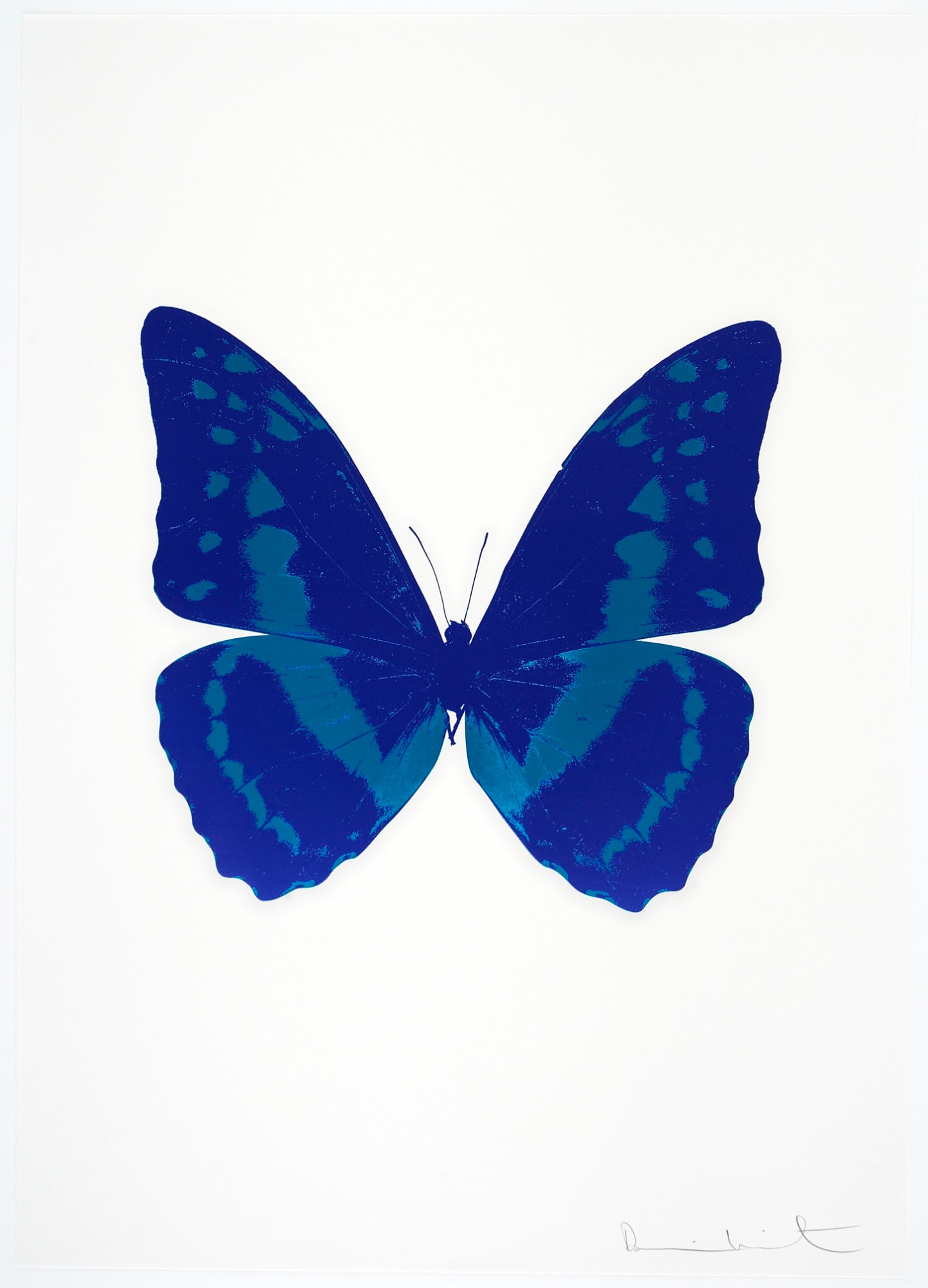 Damien Hirst, The Souls III - Westminster Blue/Turquoise, 2010