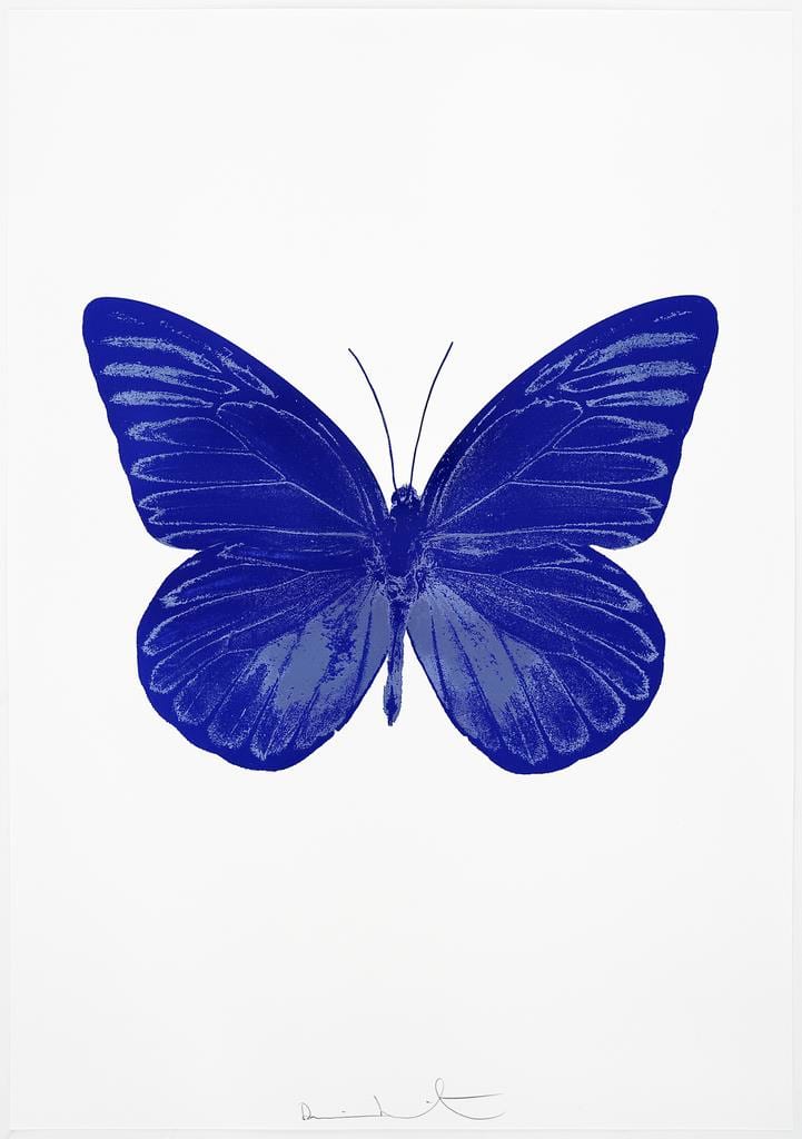 Damien Hirst, The Souls I - Westminster Blue/Cornflower Blue, 2010
