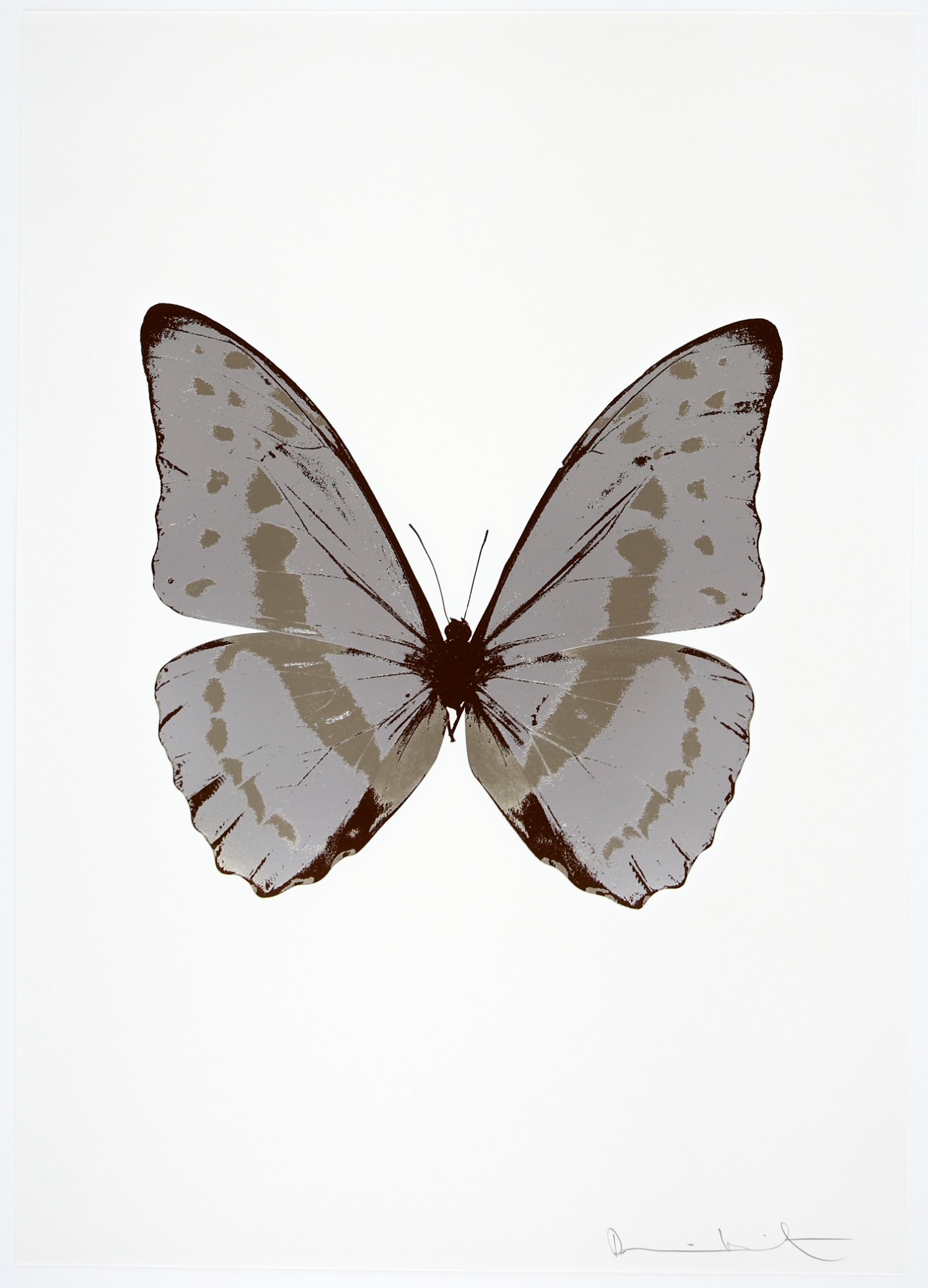 Damien Hirst, The Souls III - Silver Gloss/Smoke/Chocolate, 2010