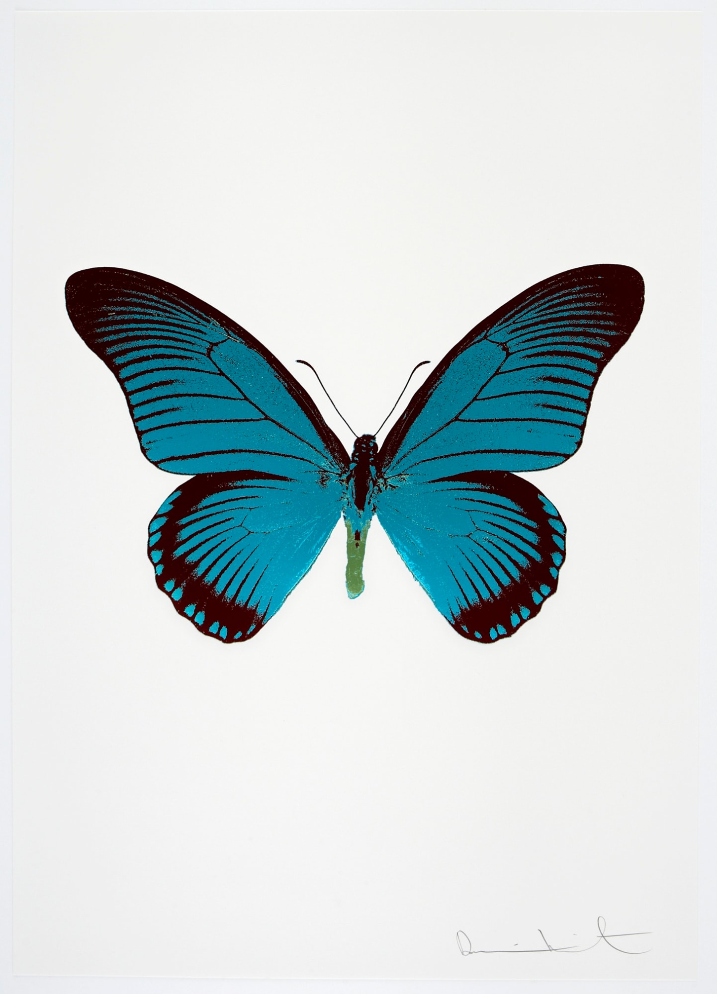 Damien Hirst, The Souls IV - Topaz/Burgundy/Leaf Green, 2010