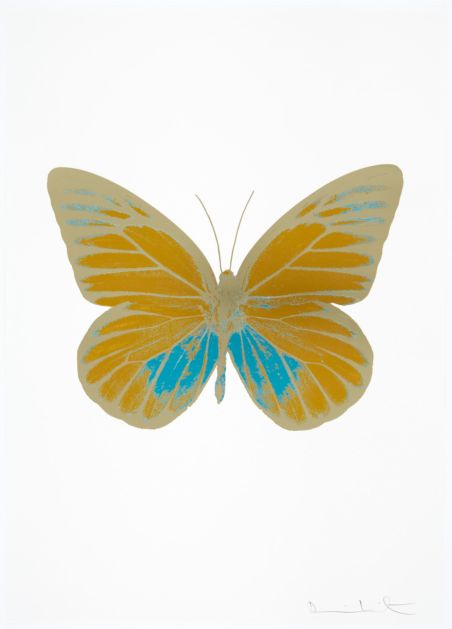 Damien Hirst, The Souls I - Paradise Copper/Topaz/Cool Gold, 2010
