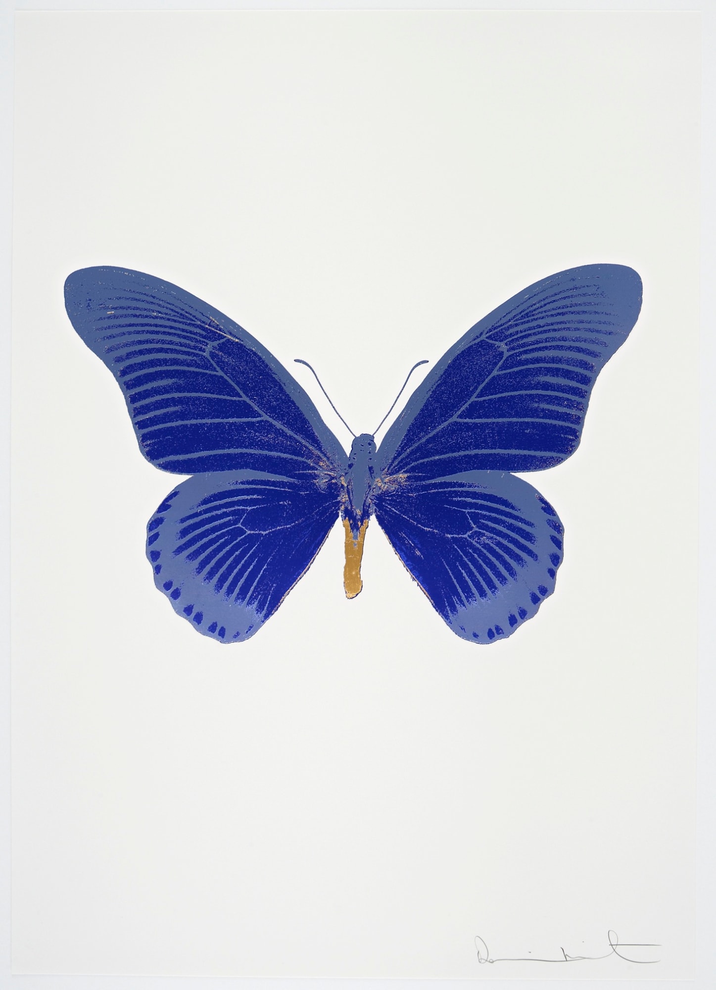 Damien Hirst, The Souls IV - Westminster Blue/Cornflower Blue/African Gold, 2010