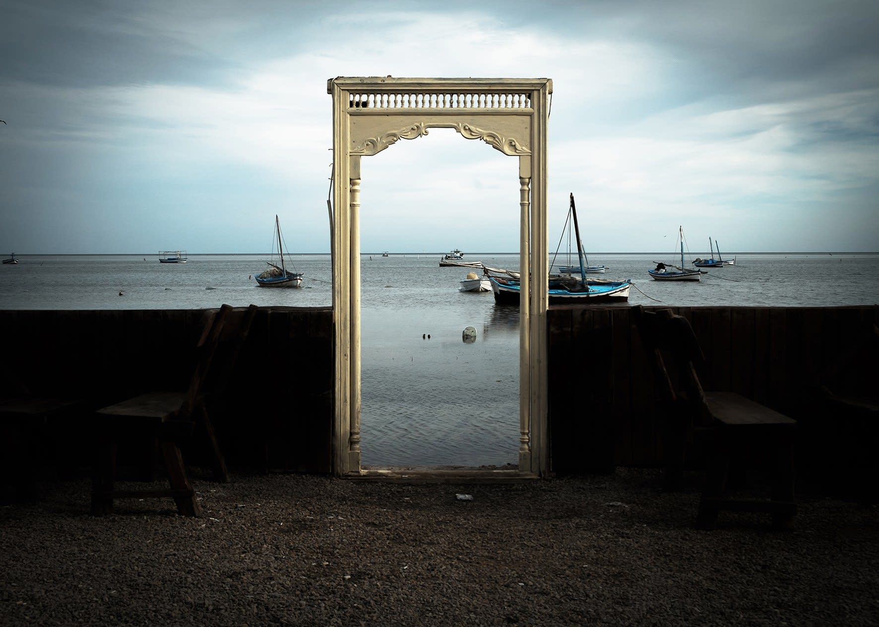 Héla Ammar, Bab b'har (Sea Gate), 2017