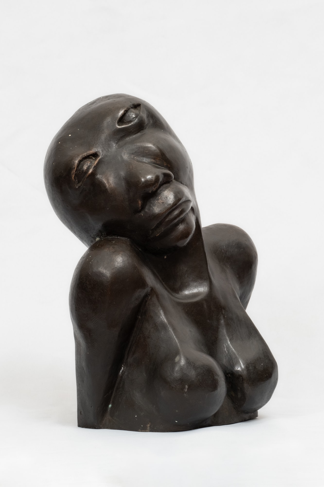 Dumile Feni, Anguished Woman, 1967/8