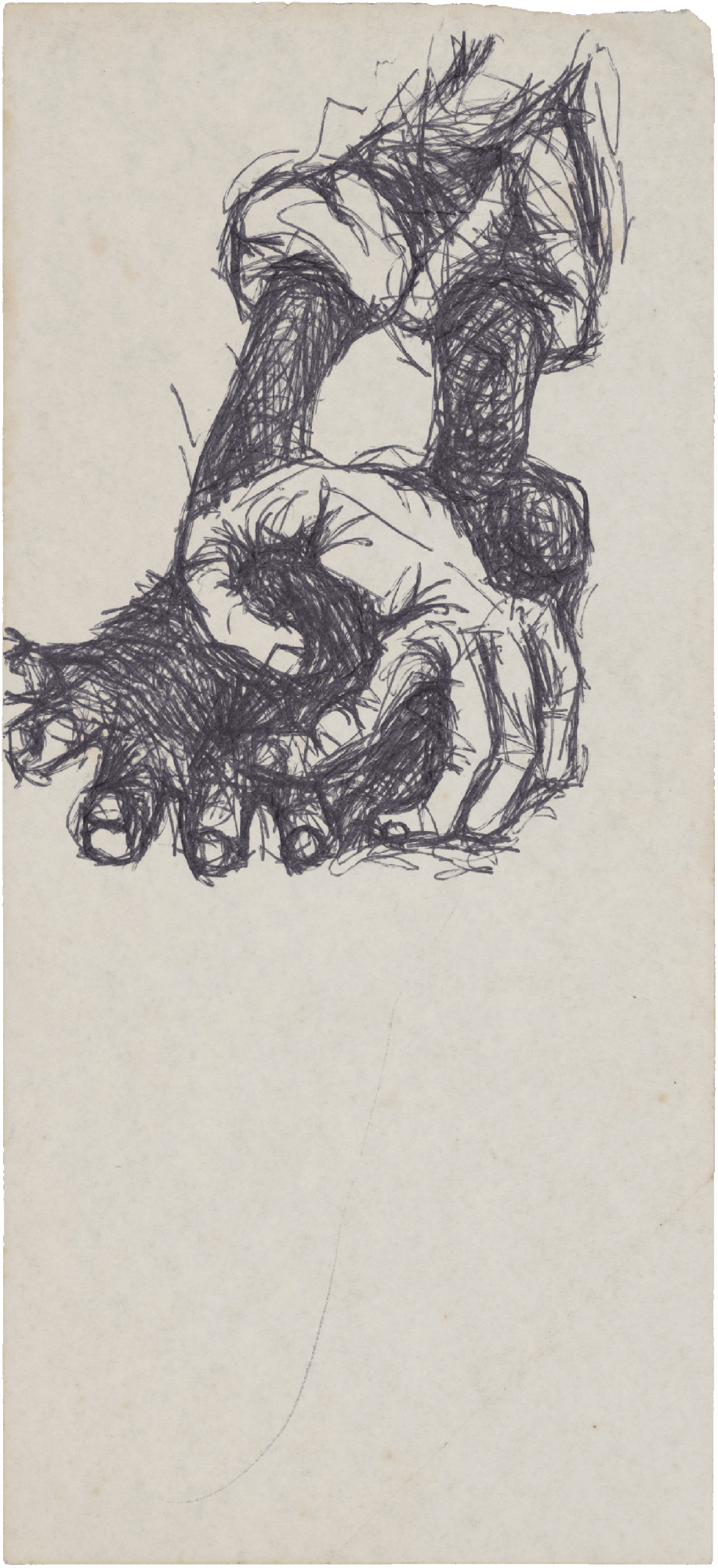 Study for sculpture (Outstretched hands), c.1966