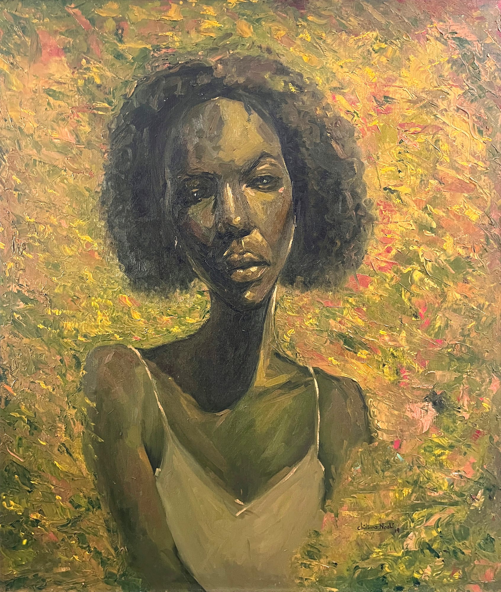 Chidinma Nnoli, Purple (Bloom Series), 2019