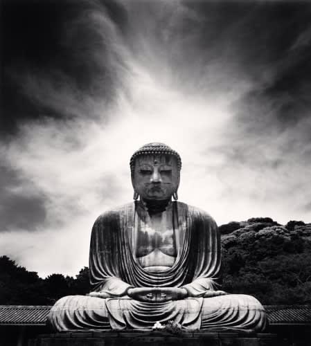 Michael Kenna, Amidha Buddha, Kotoku-in, Kamakura, Honshu, Japan., 2007
