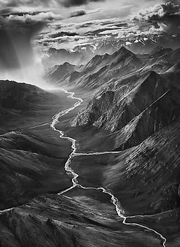Sebastião Salgado, Eastern Part of the Brooks Range, Alaska, USA (Vertical), 2009, printed later