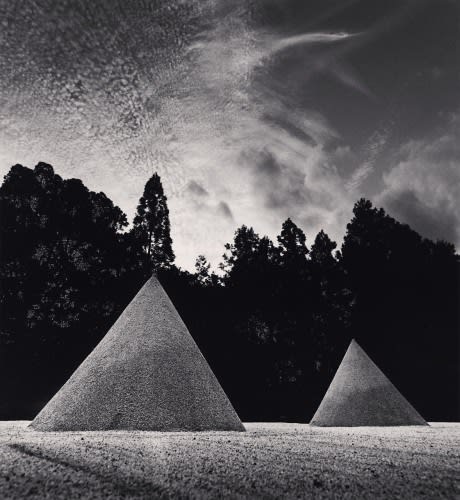 Michael Kenna, Sand Mounds, Kamigamojinja, Kyoto, Japan., 1987