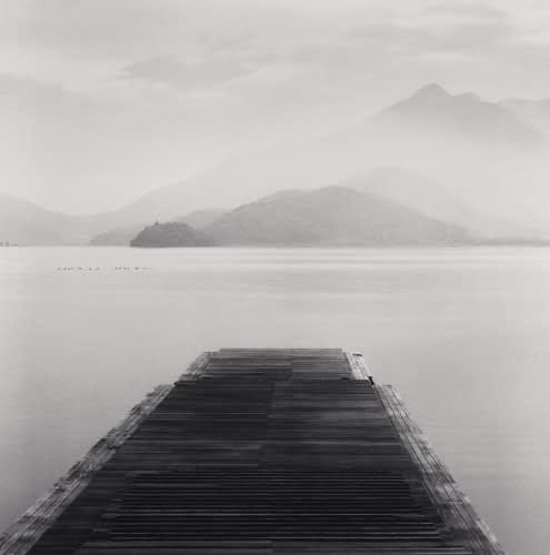Michael Kenna, Boat Ramp, Lake Kawaguchi, Honshu, Japan., 2001
