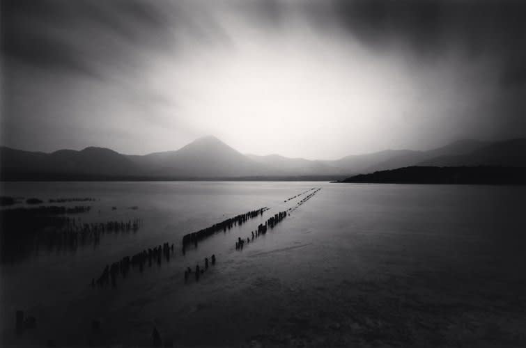 Michael Kenna, Lake Usori at Dusk, Osorezan, Honshu, Japan., 2005