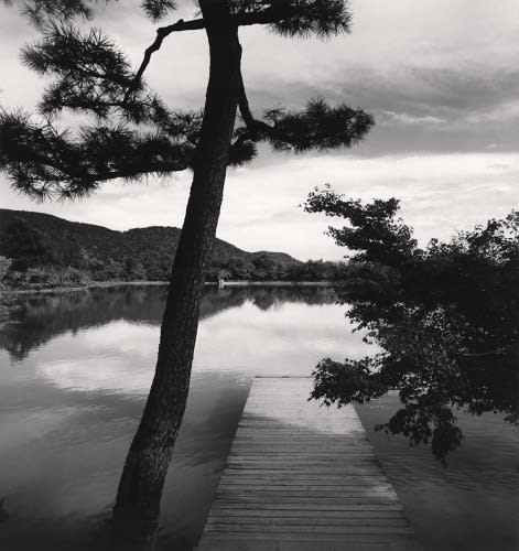 Michael Kenna, Temple Lake, Kyoto, Honshu, Japan., 2001