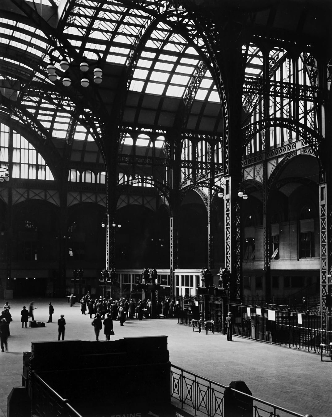 Berenice Abbott, Penn Station, New York City, 1936 (Printed 1970's)
