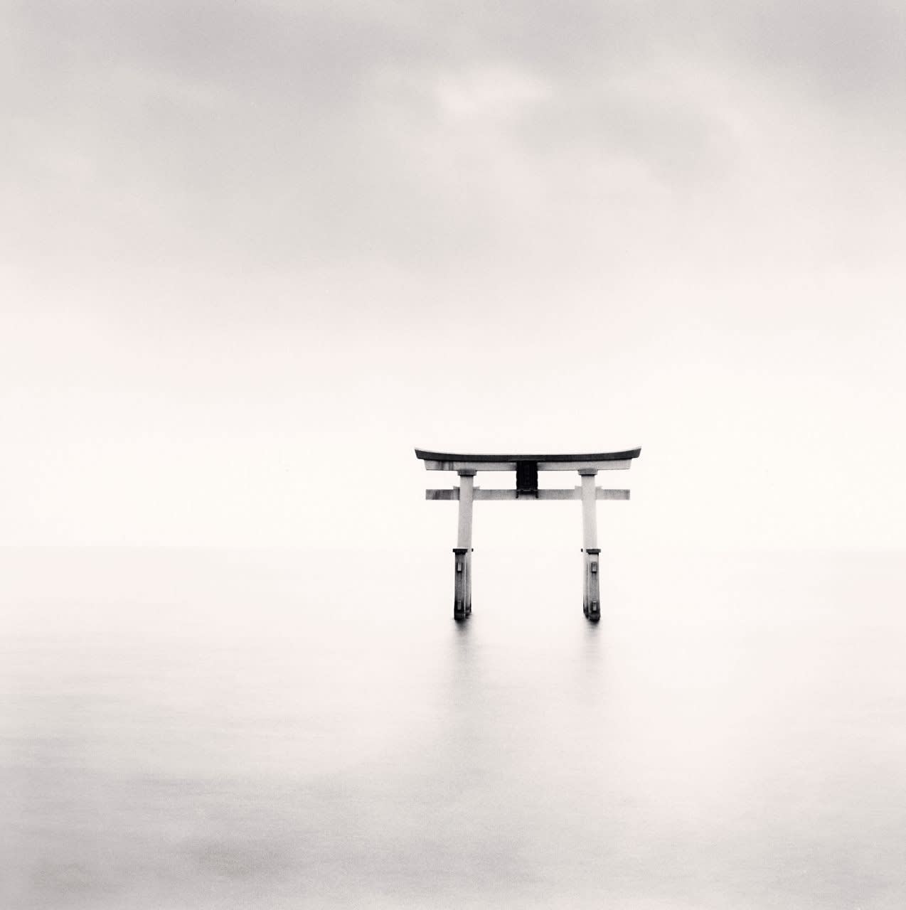 Michael Kenna, Torii, Study 1, Takashima, Honshu, Japan., 2002