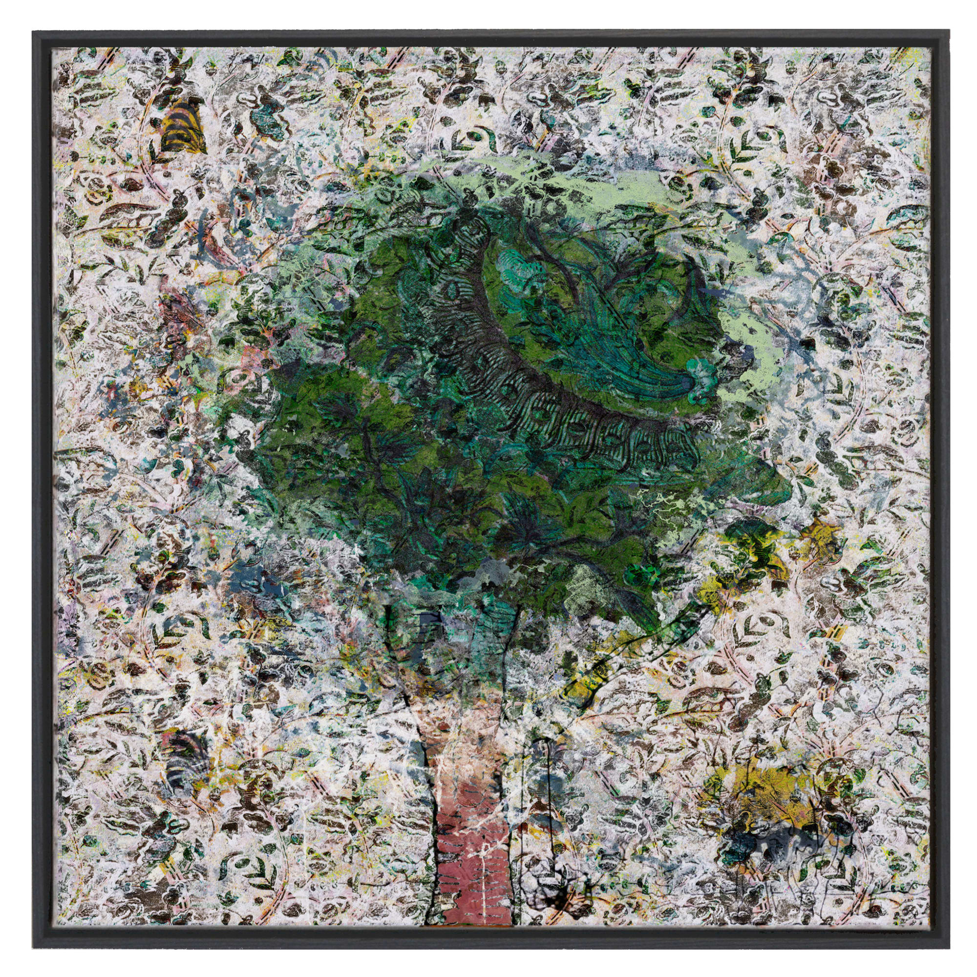 Robin Smith Peck, Arrangement 7 (Green Tree), 2023