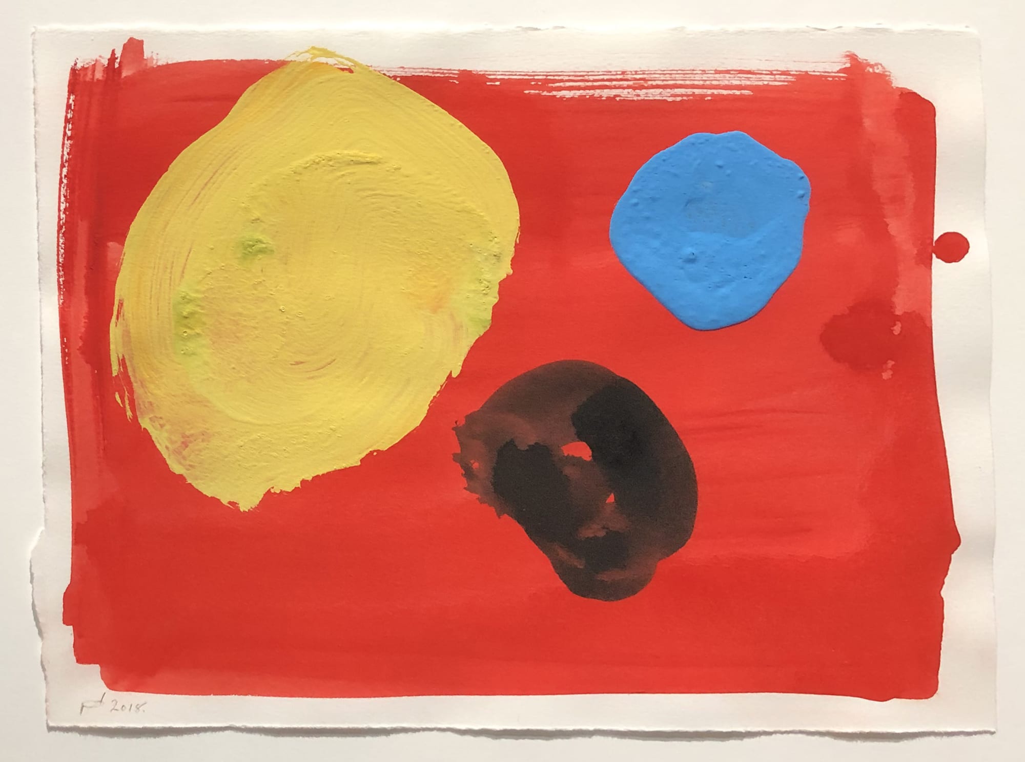 Phil Darrah, Untitled Paperwork #3, 2019