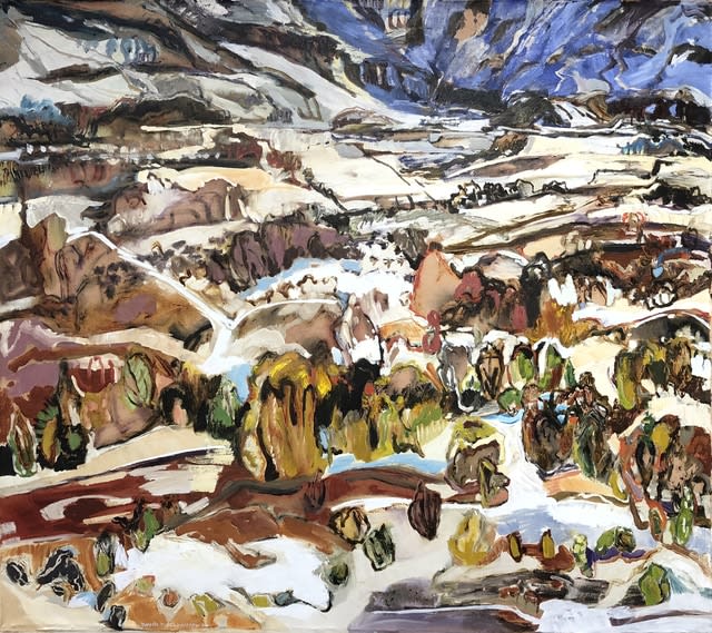 David Alexander, On the Line South, 2018