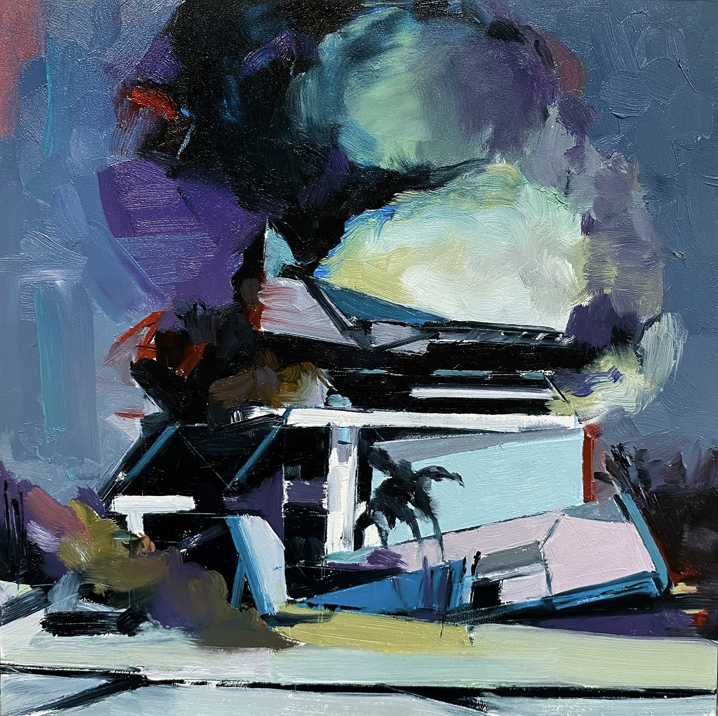 Julian Forrest, Purple Beach House, 2022