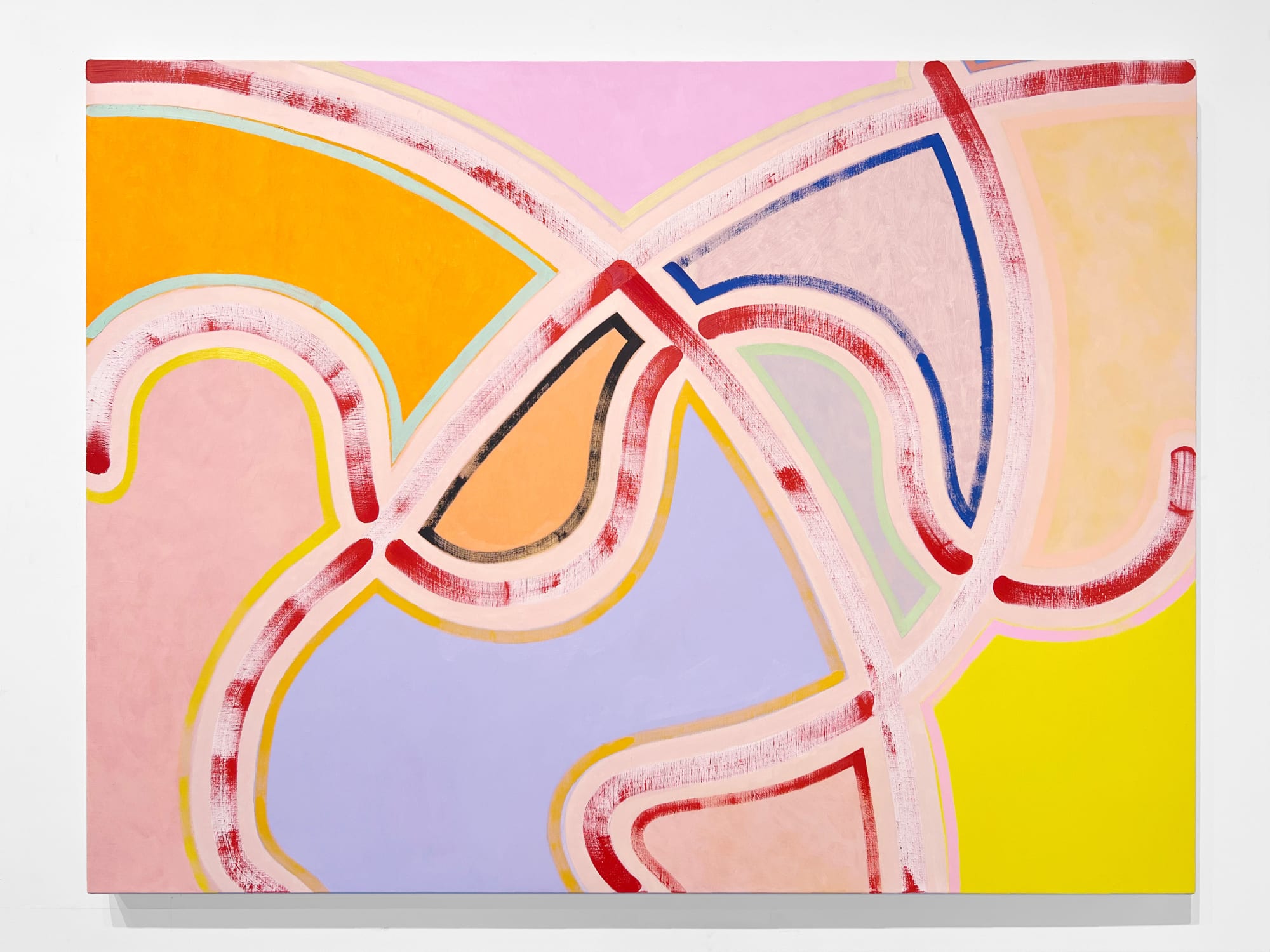 Holly Coulis, Orange, Lemons, Squiggle, 2022