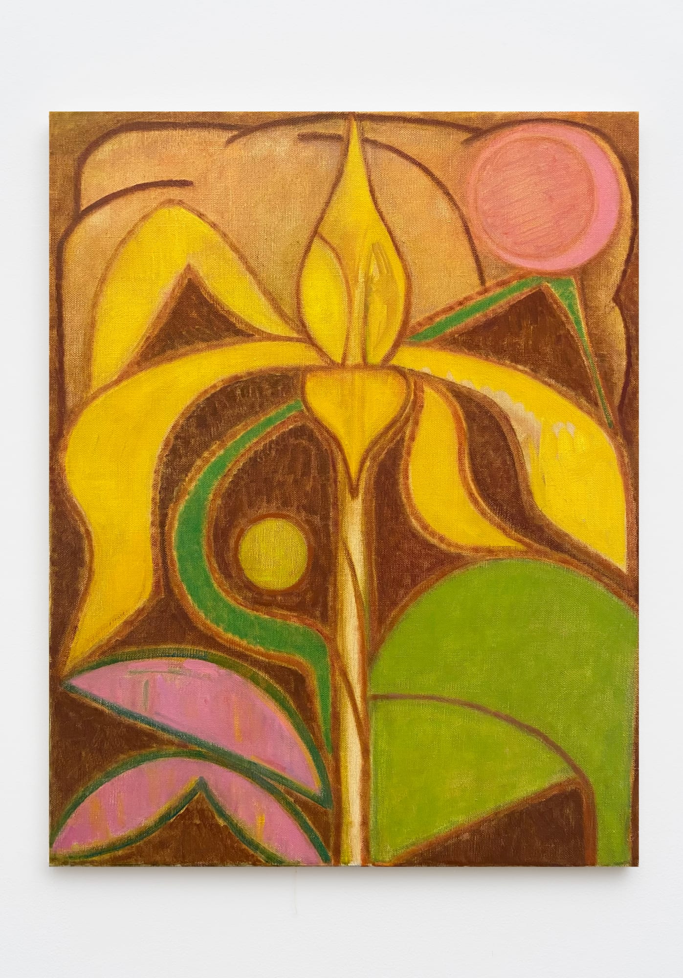 Laurie Nye, Yellow Iris, 2020