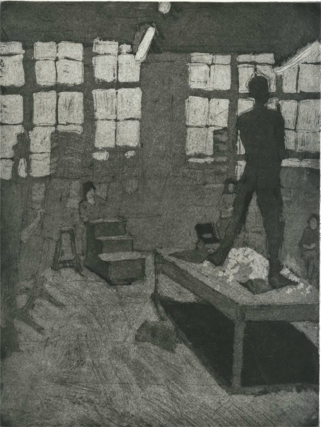 Rowan Bazley, Twilight Drawing, 2020