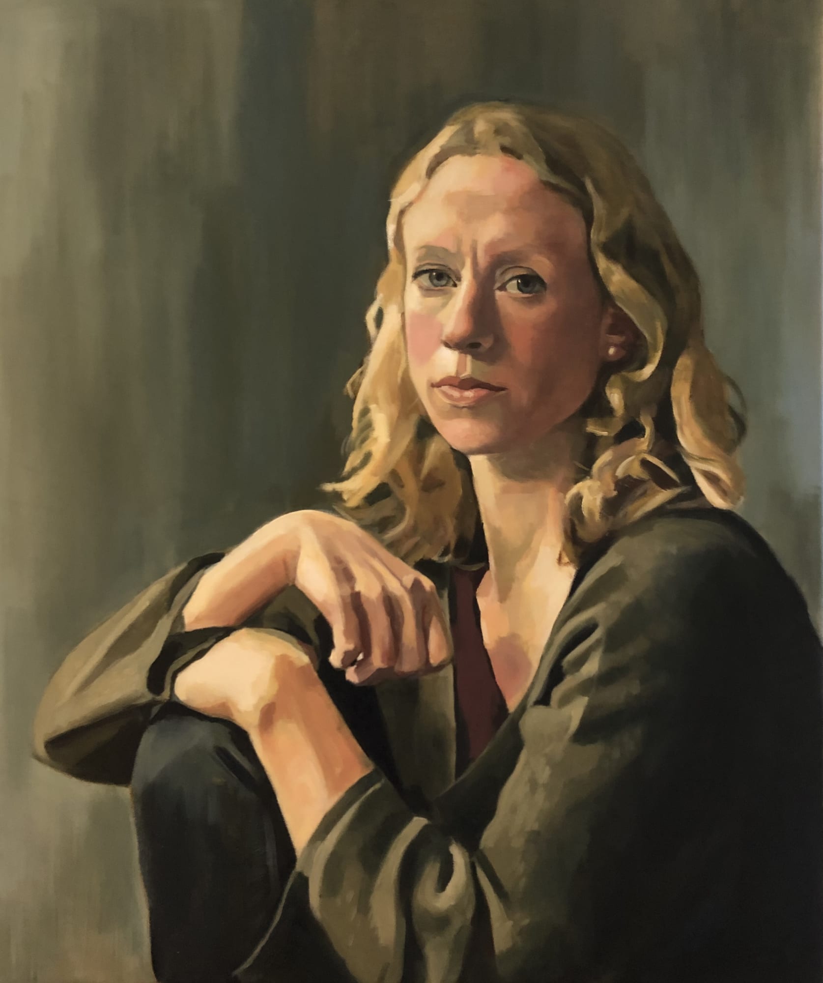 Sally Ward, 'Lockdown Self-Portrait, 2021'