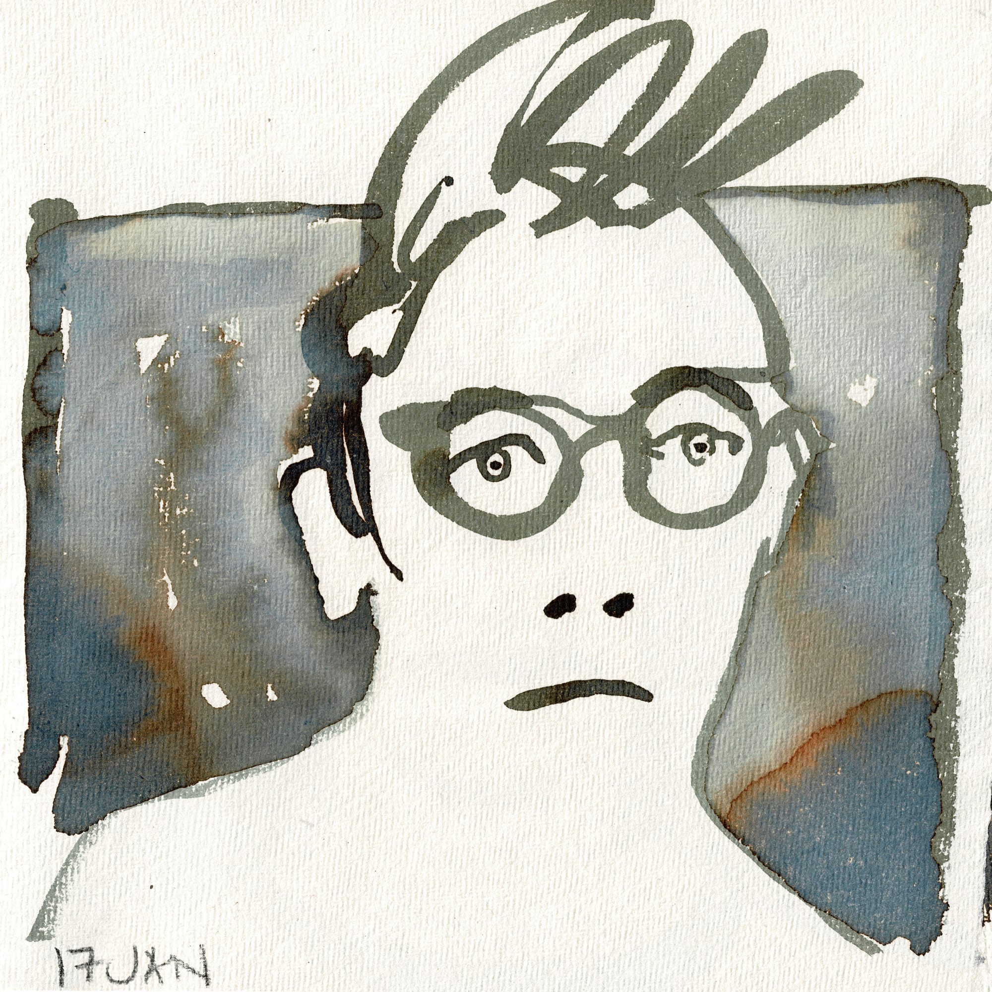 Alys Scott-Hawkins, In the bedroom, alone