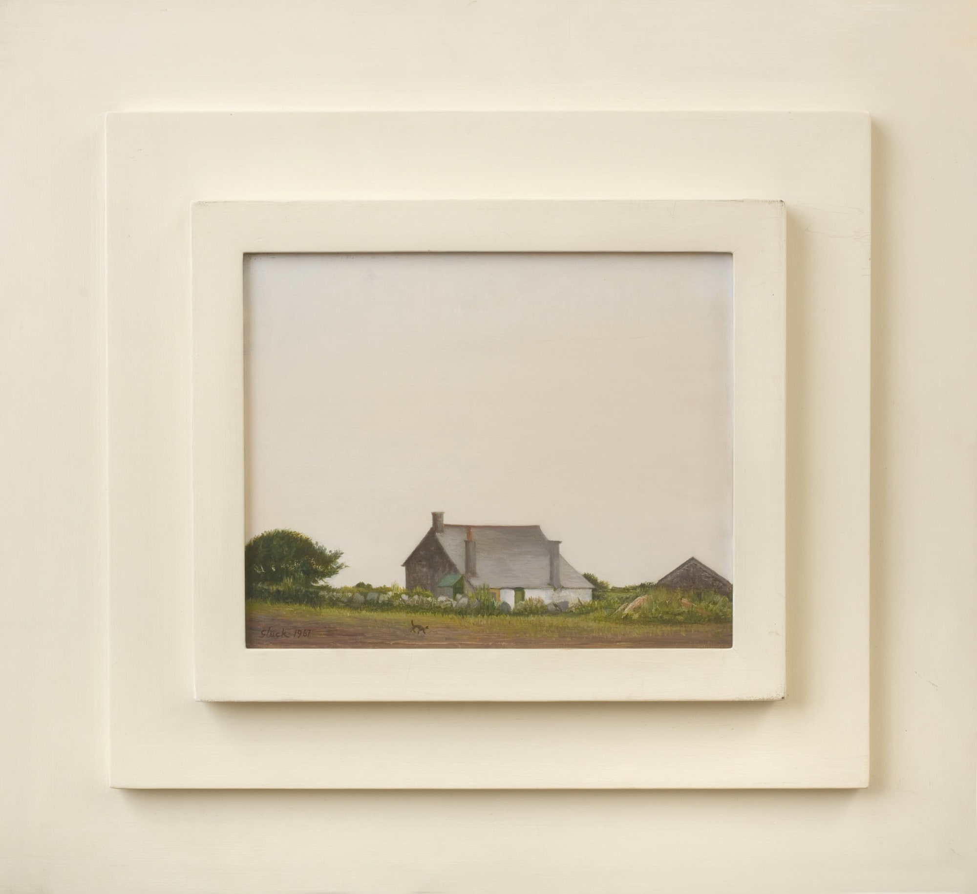 Gluck (Hannah Gluckstein), Cottage with cat , 1967