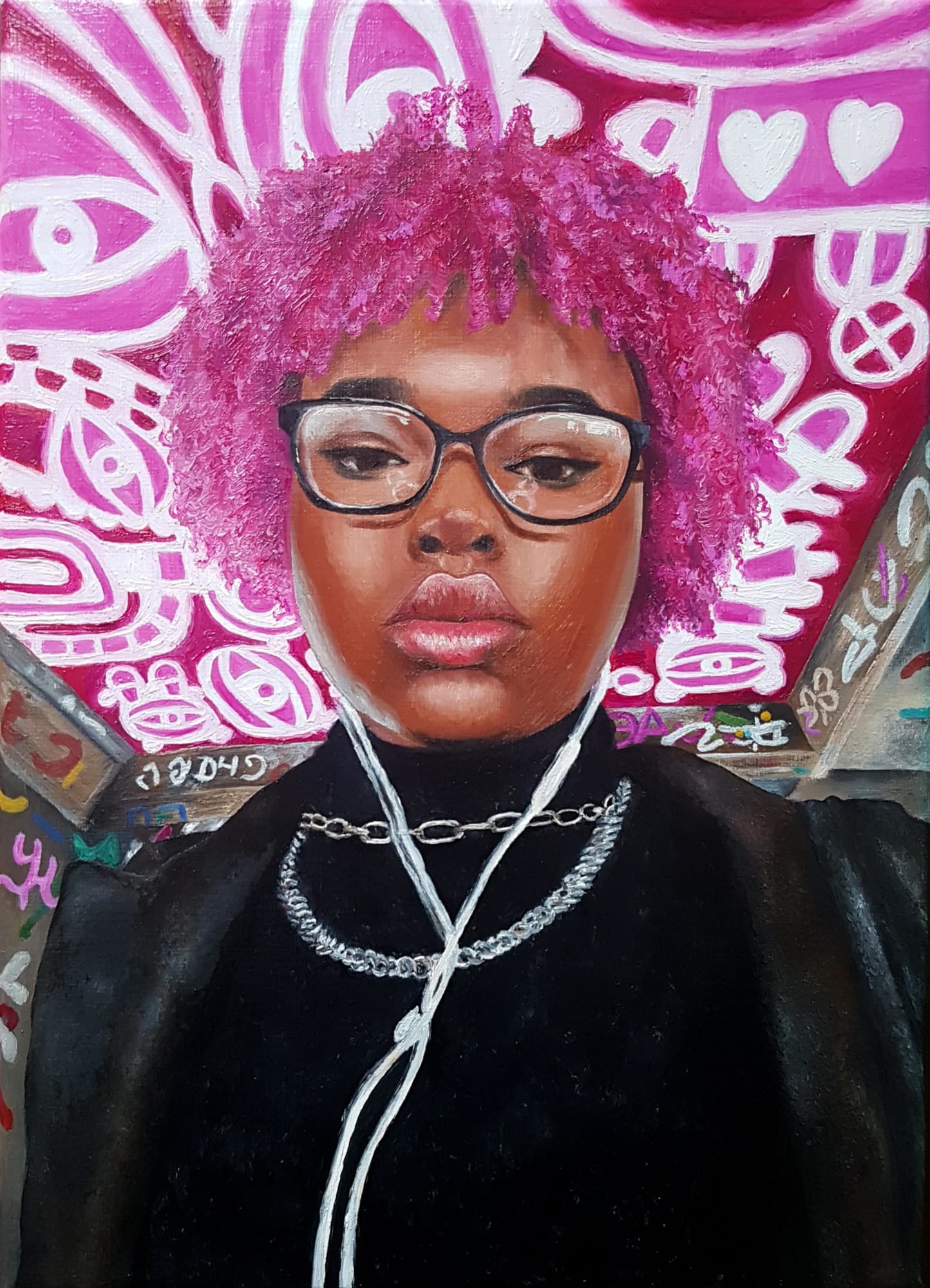 Natasha Aidomon, Pink self