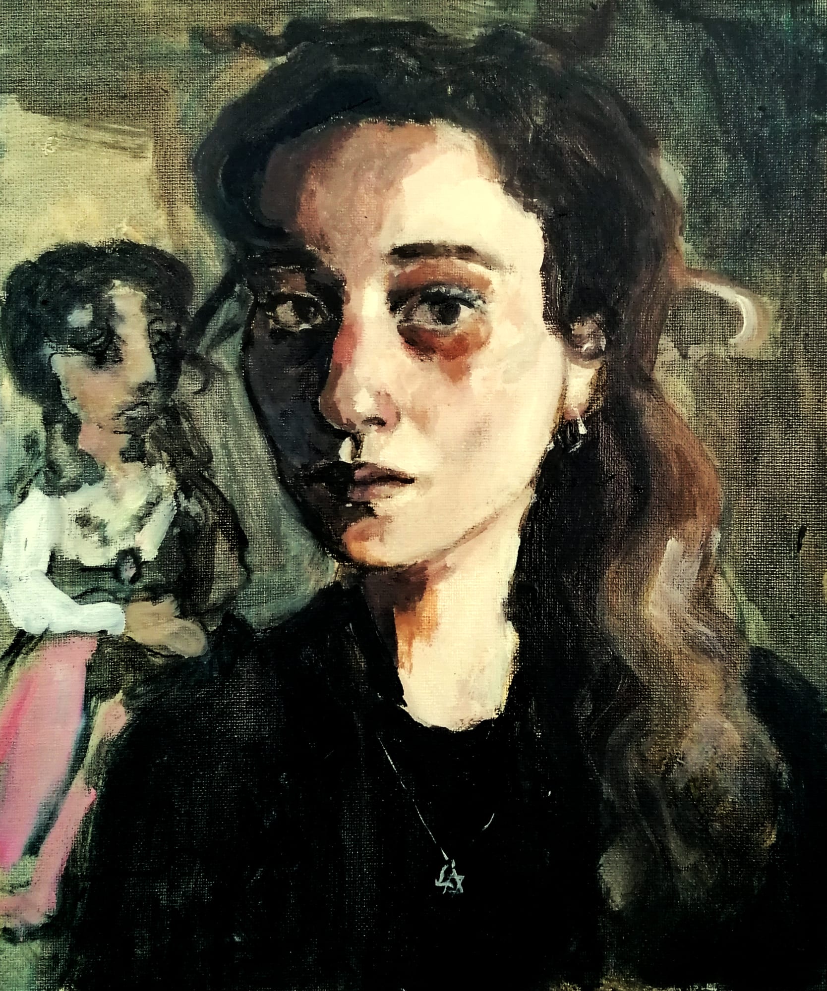 Liorah Tchiprout, Self Portrait with Princess