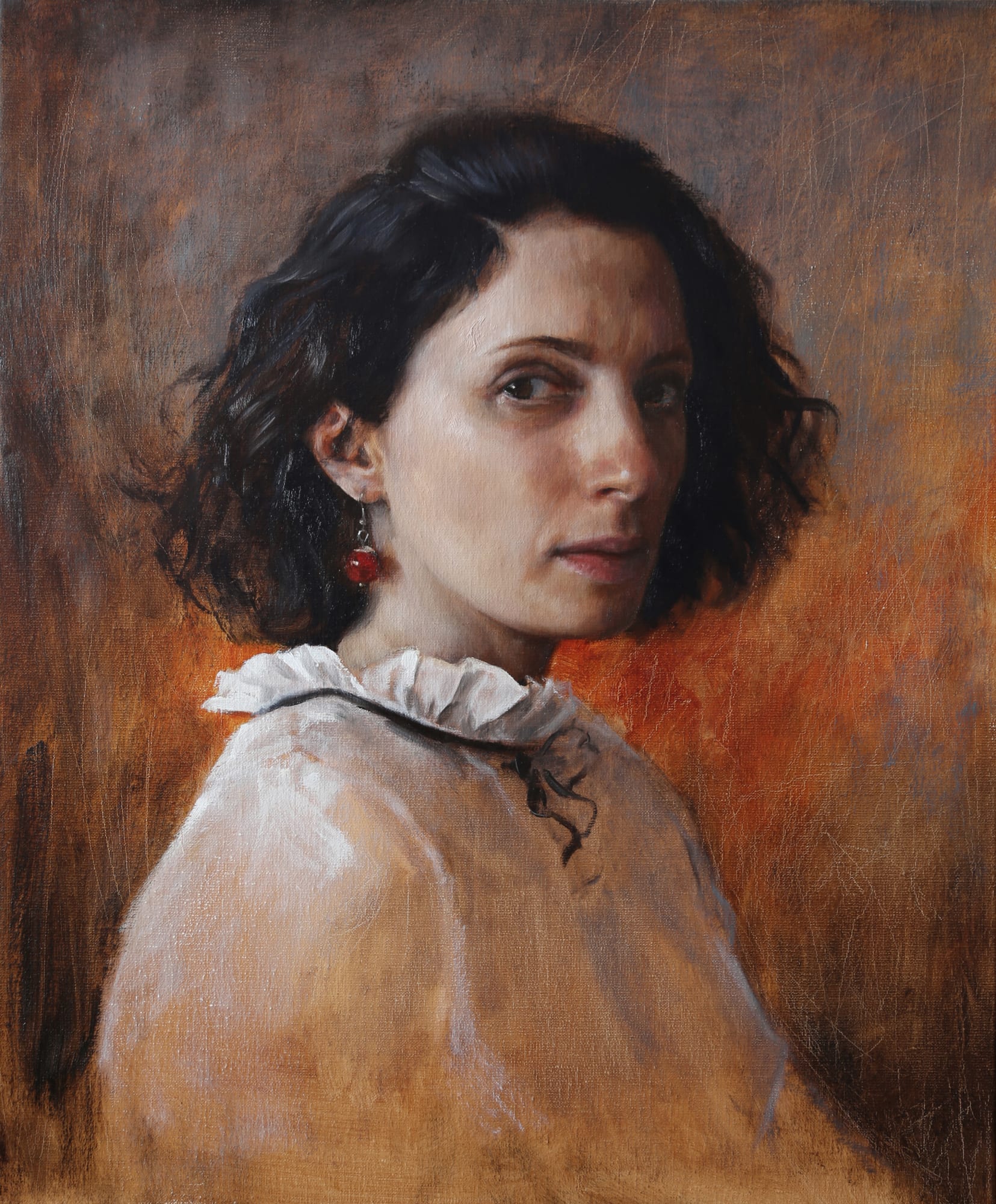 Joanna Szumiec, Anxiety - Self-Portrait