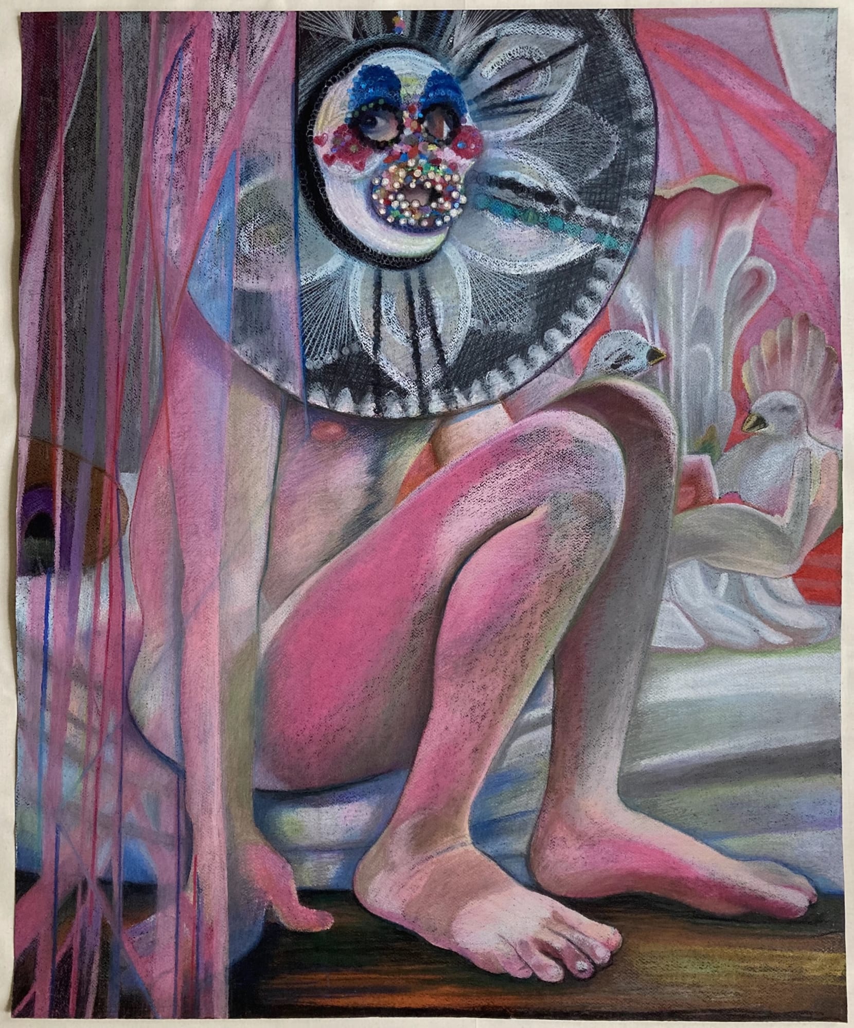 David Gardner, The weight of a head on a soft wet neck.