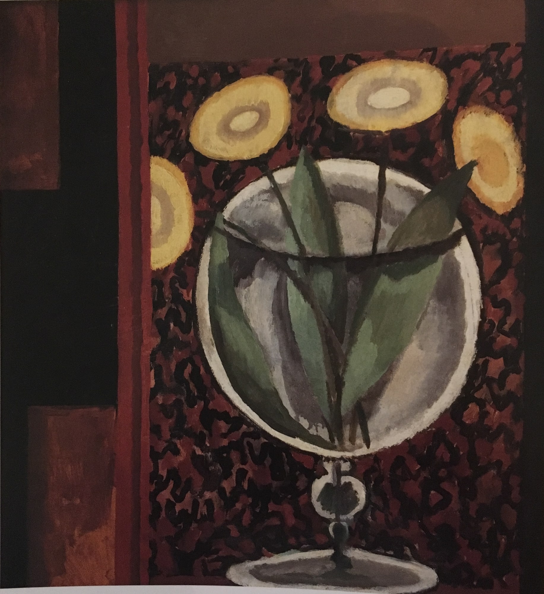 Duncan Grant, Flowers in a Glass Vase, 1917-18 c.