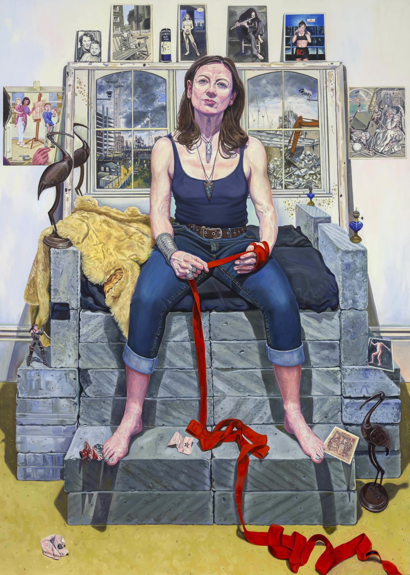 Wendy Elia, Portrait Of The Artist As An Old Woman