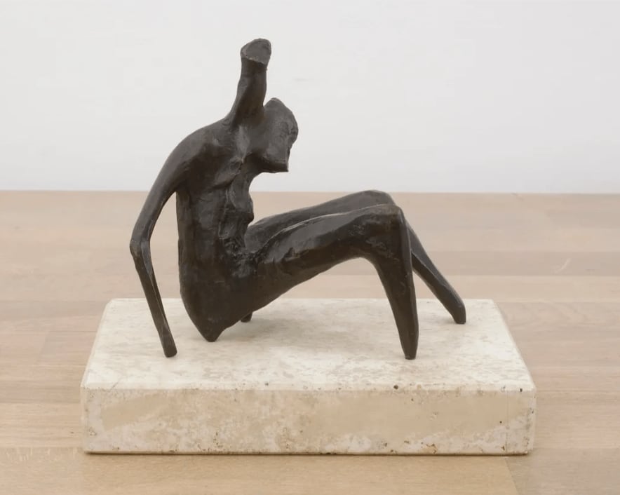 Henry Moore, Maquette for Seated Torso, 1954 (conceived)