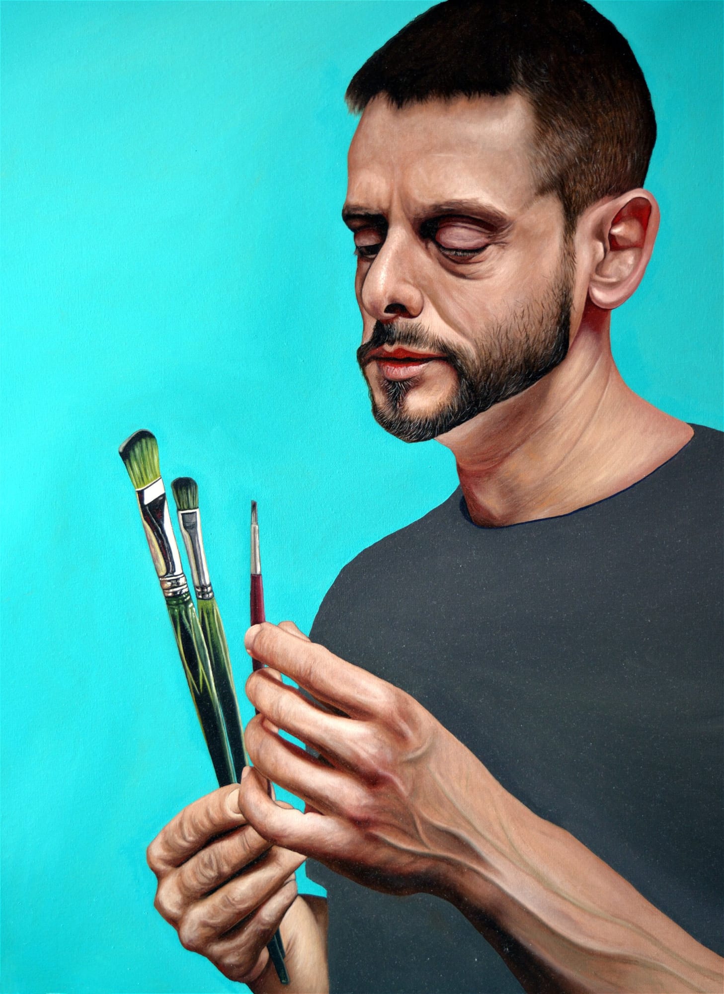 András Király, Self Portrait