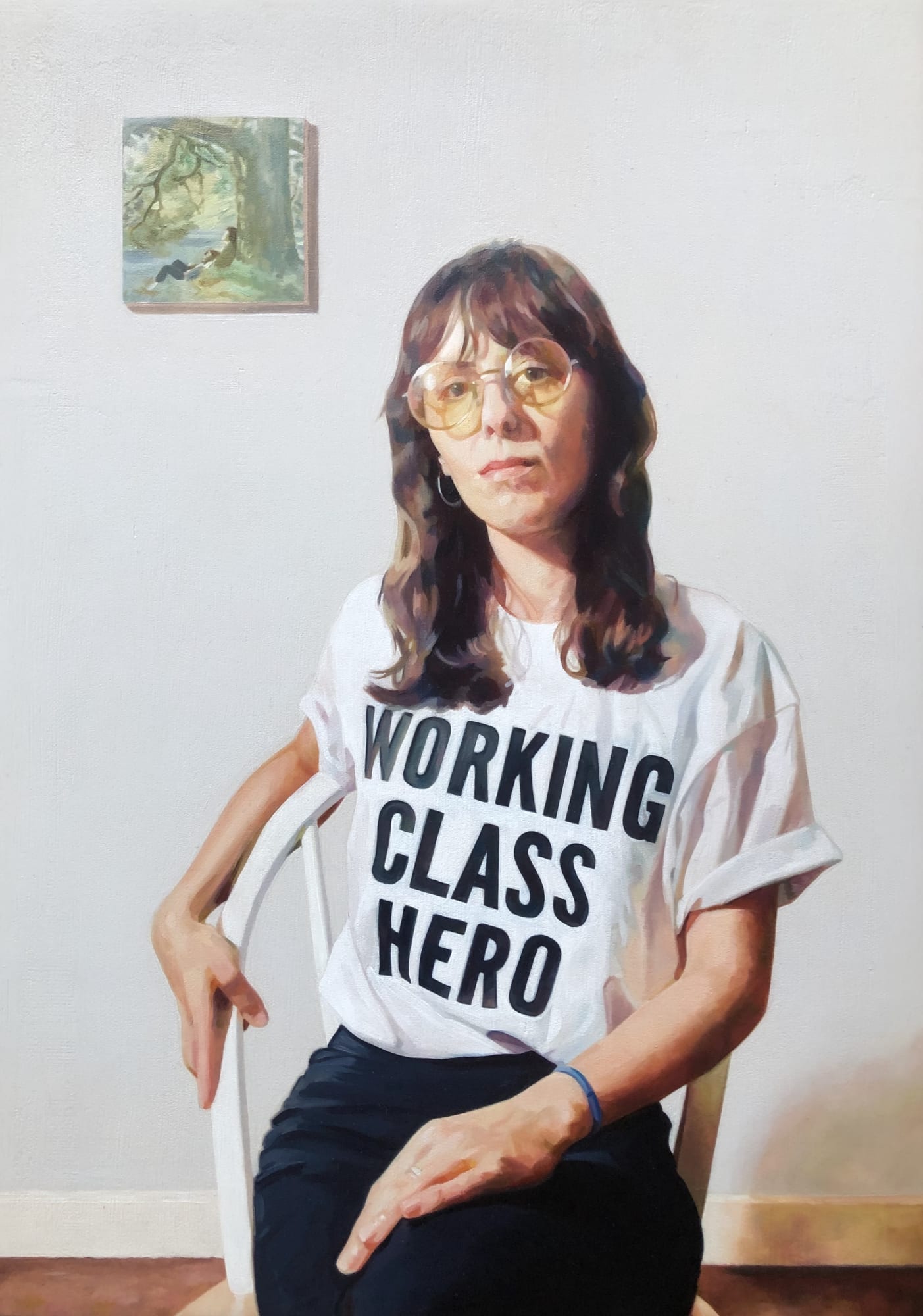 Liesel Thomas, Self Portrait as Working Class Hero - A Tribute to John Lennon