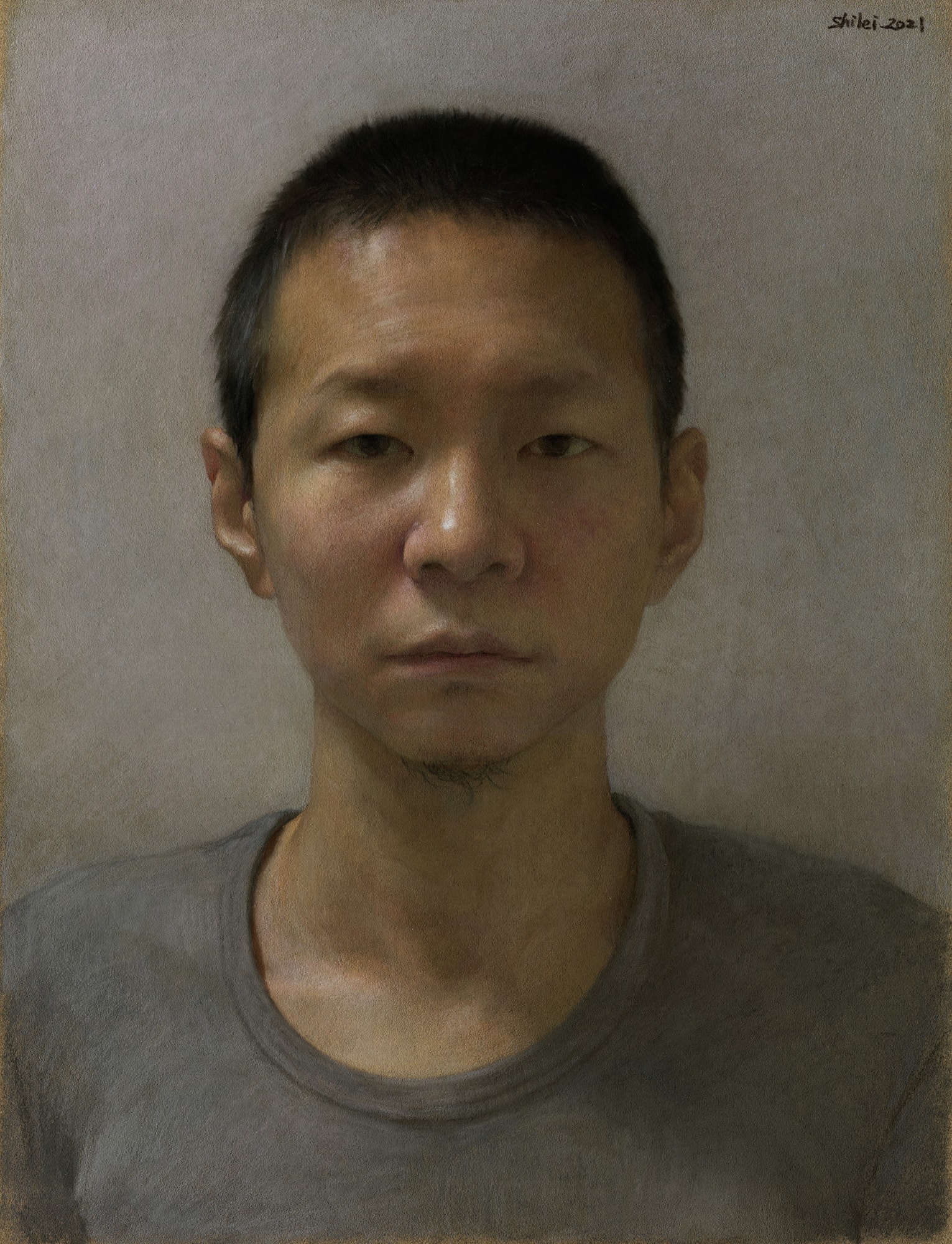 He Shilei, Self-Portrait