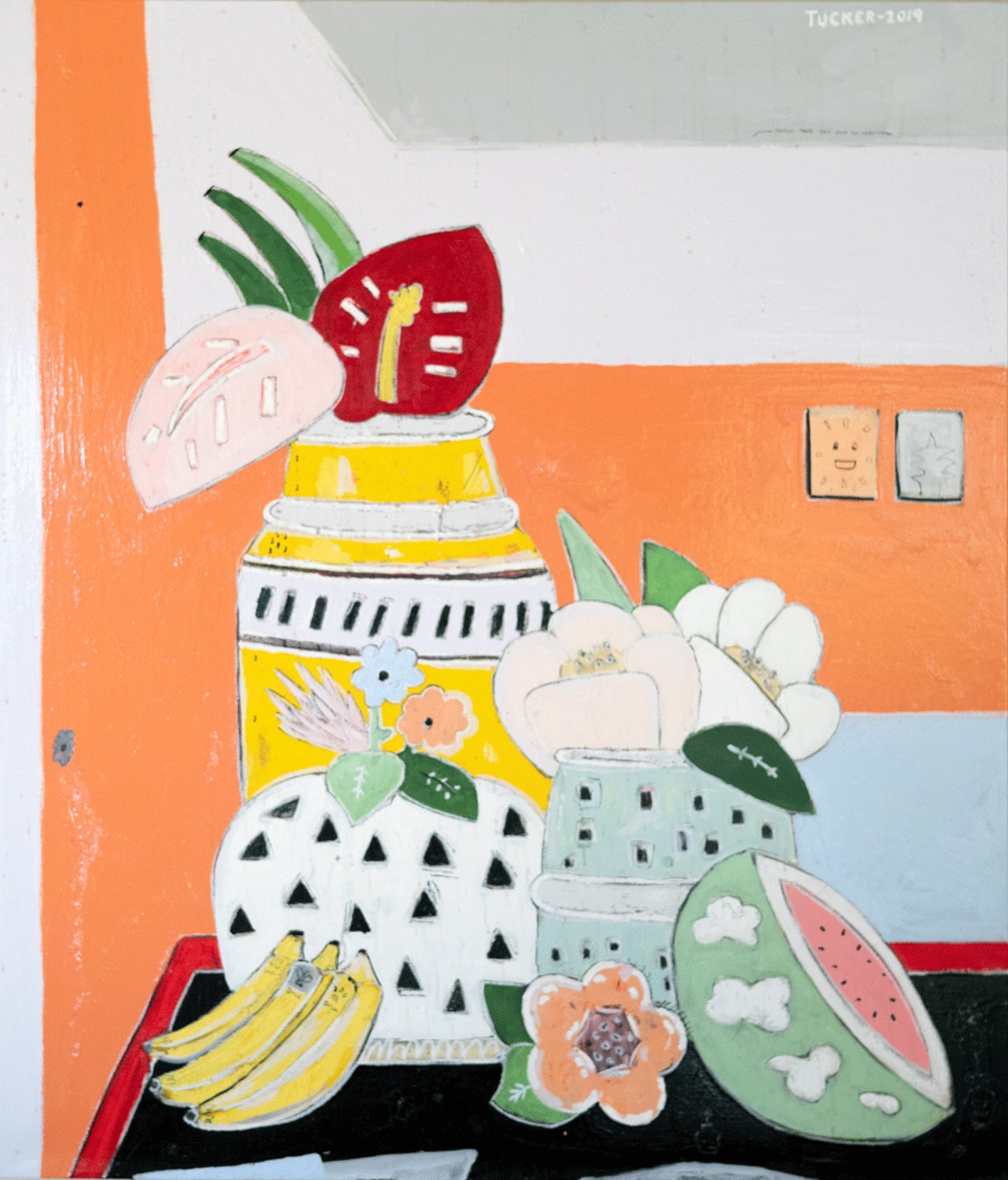 Rob Tucker, Mango tarts are just too healthy, 2019