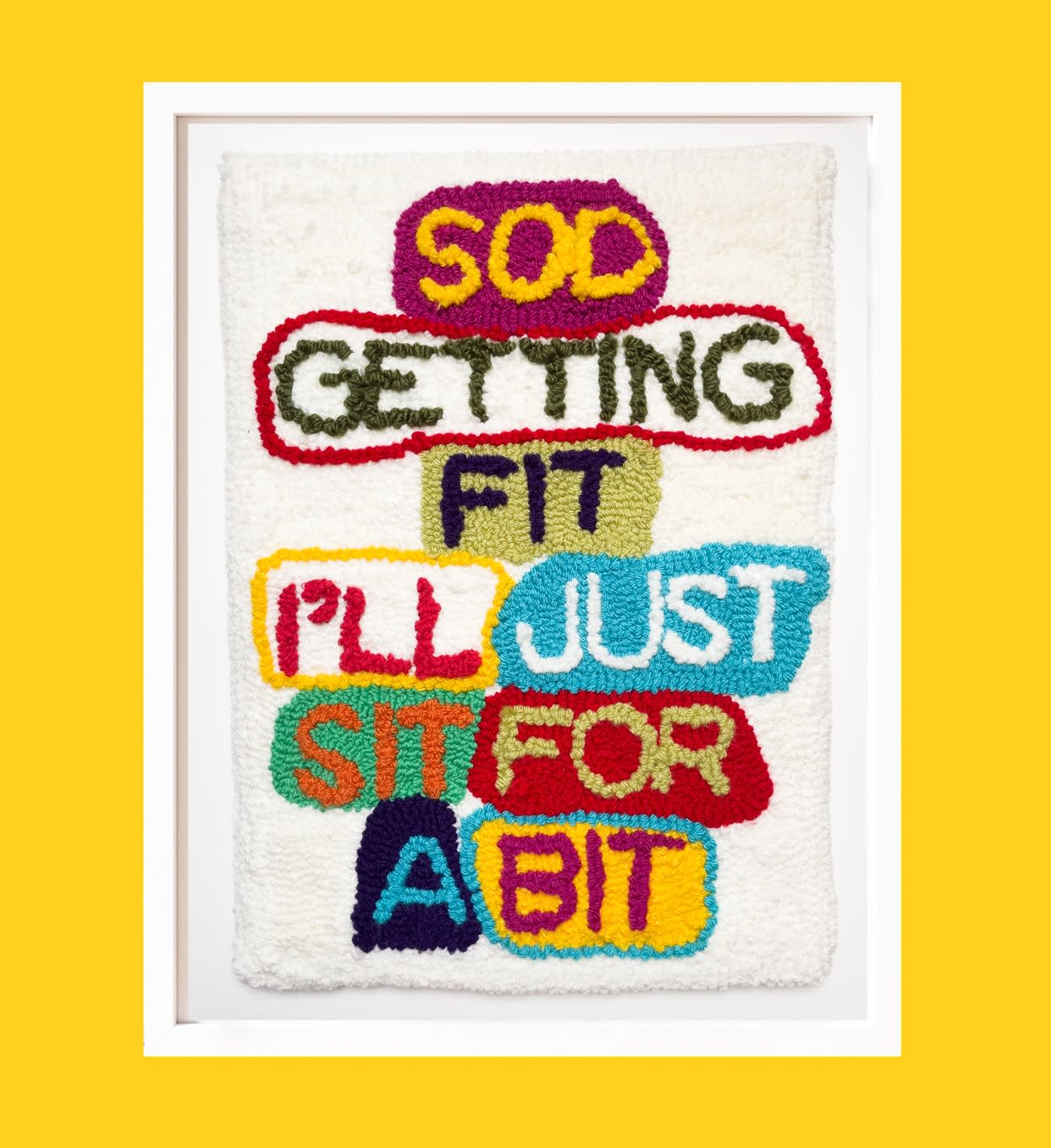 Bob & Eve, Sod Getting Fit, I'll Just Sit For a Bit