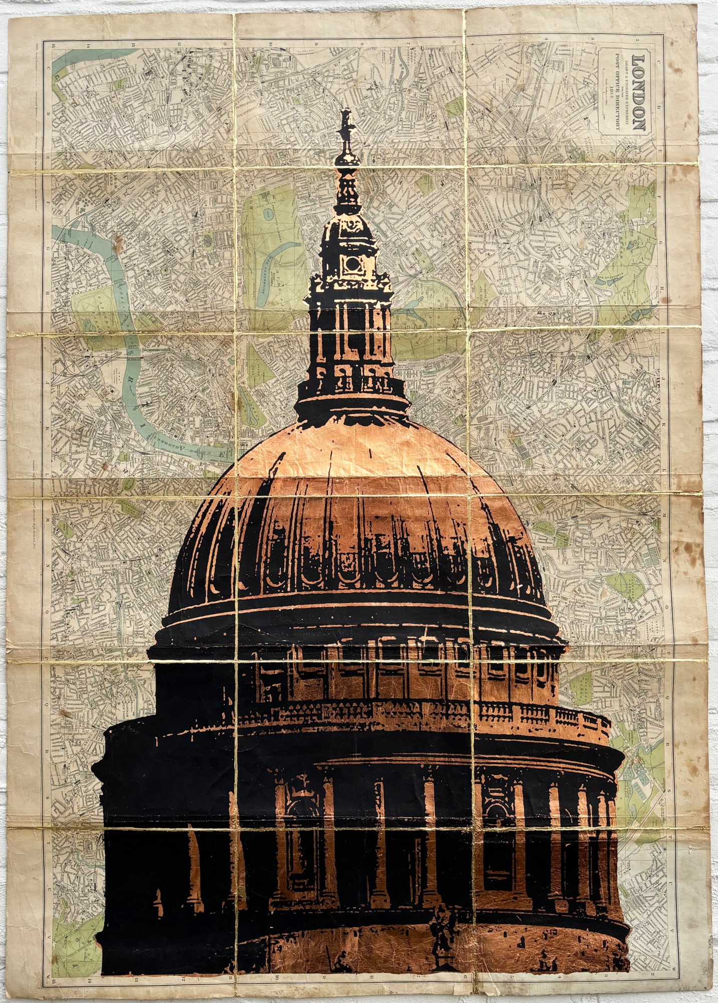 Angela Morris-Winmill, St Paul's Cathedral, Copper Leaf