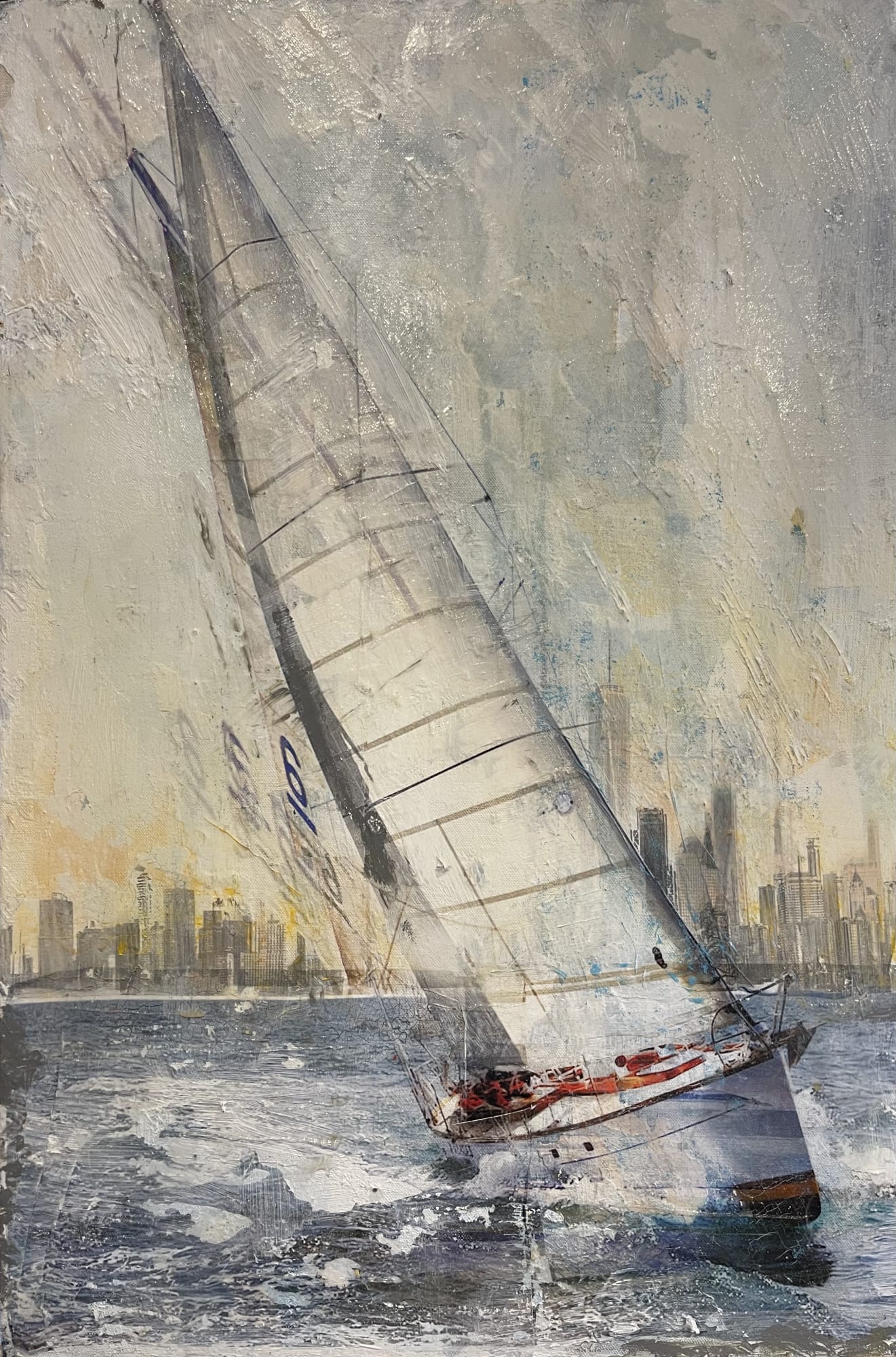 Gill Storr, Plain Sailing, 2023