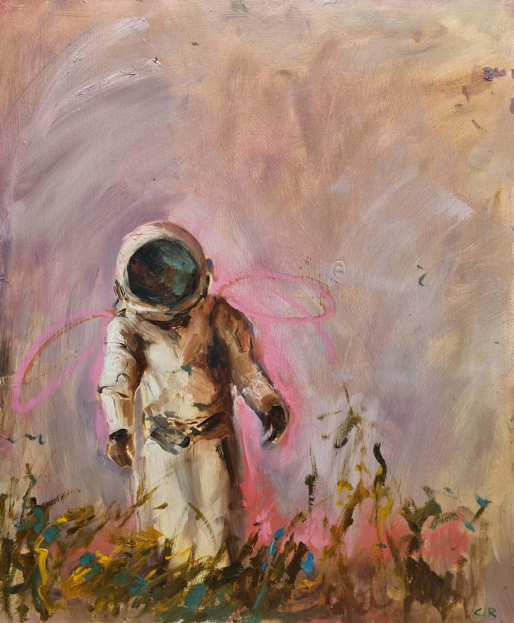Chris Rivers, Angels are Astronauts Study, 2021